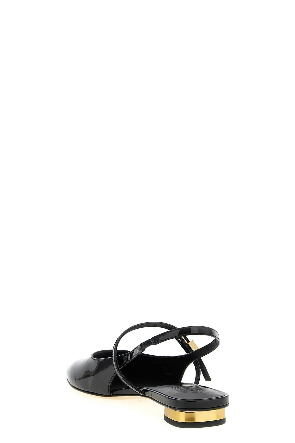Tod's Tod's Mary Jane Patent Ballet Flats