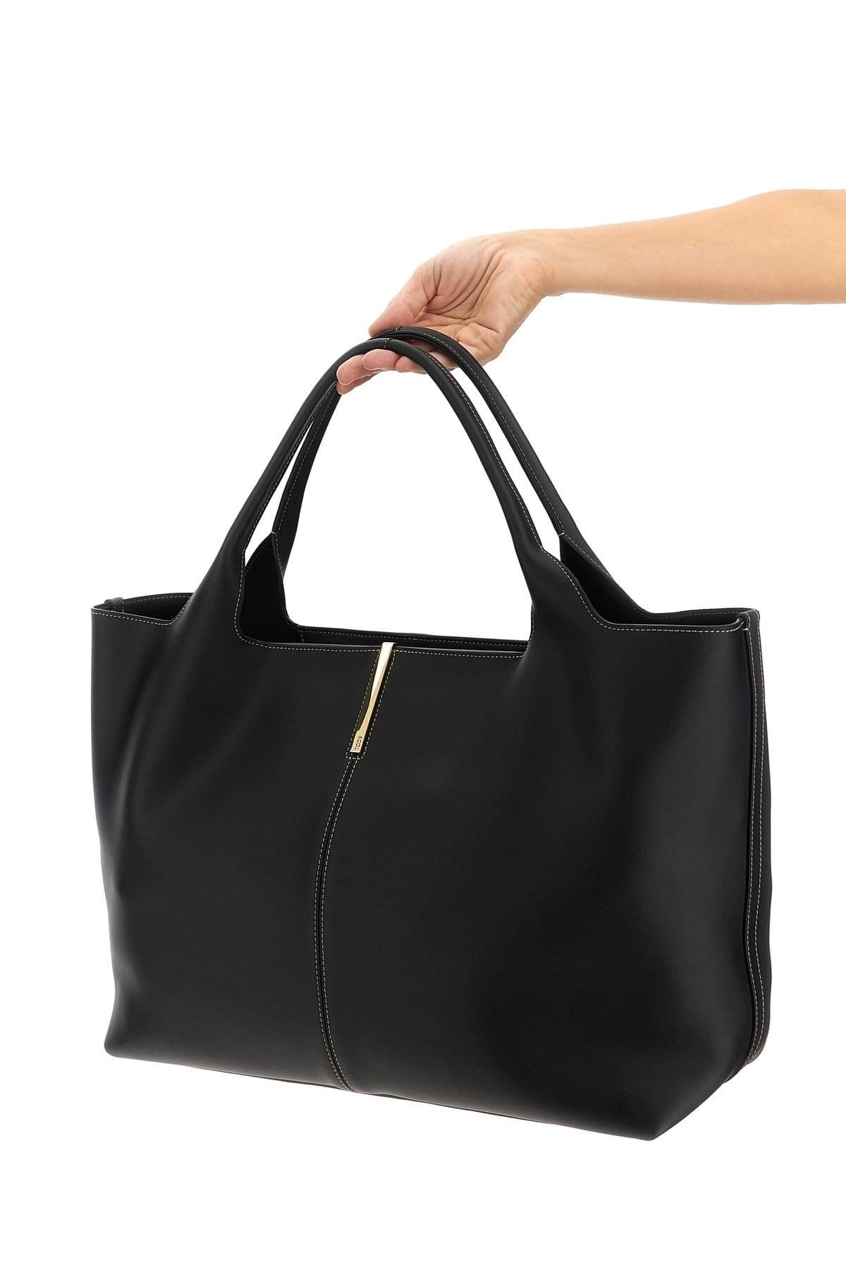 Tod's Medium Ebr Shopping Bag - alternate view