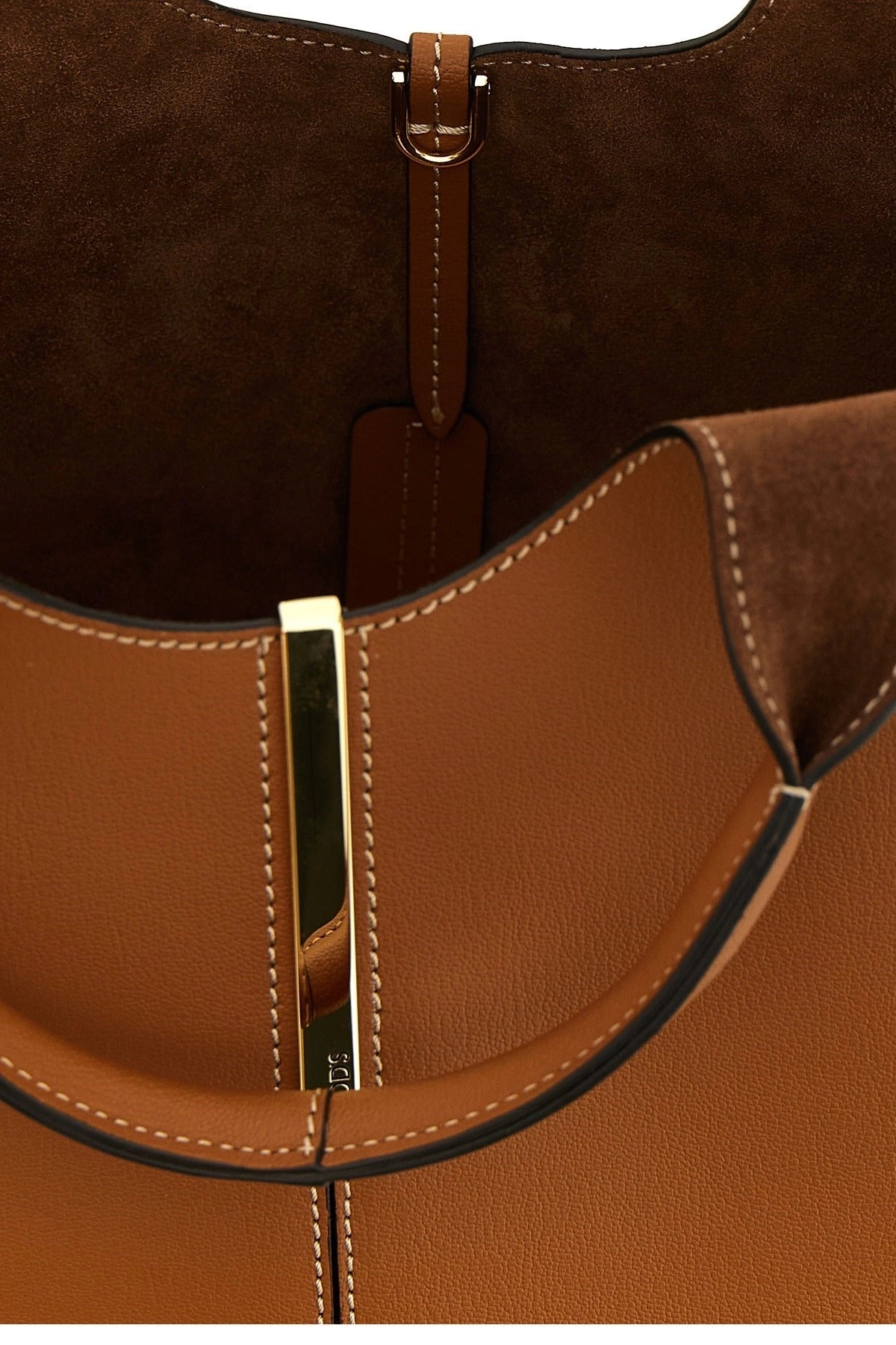 Tod's Mini Metal Plate Shopping Bag