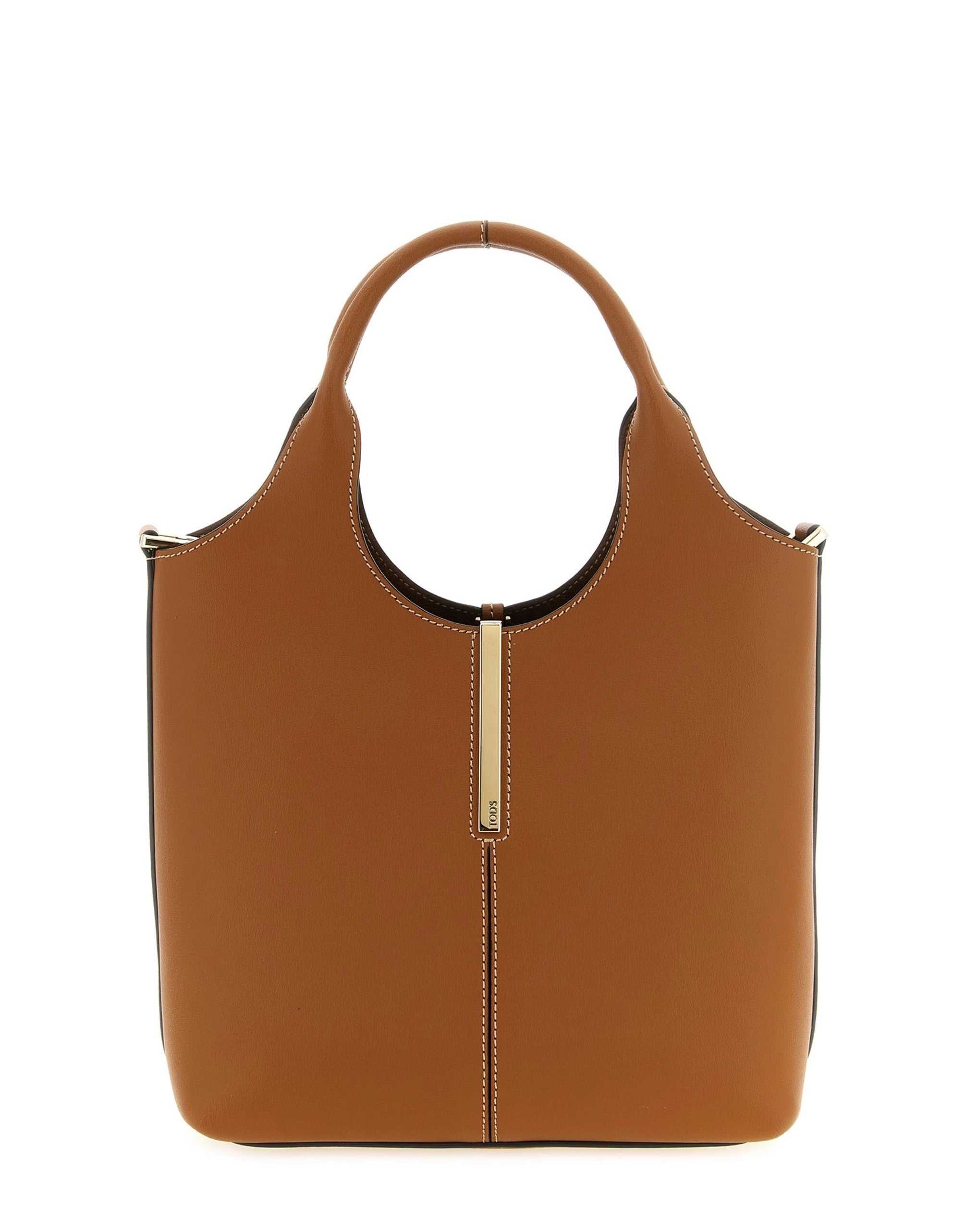 Tod's Mini Metal Plate Shopping Bag