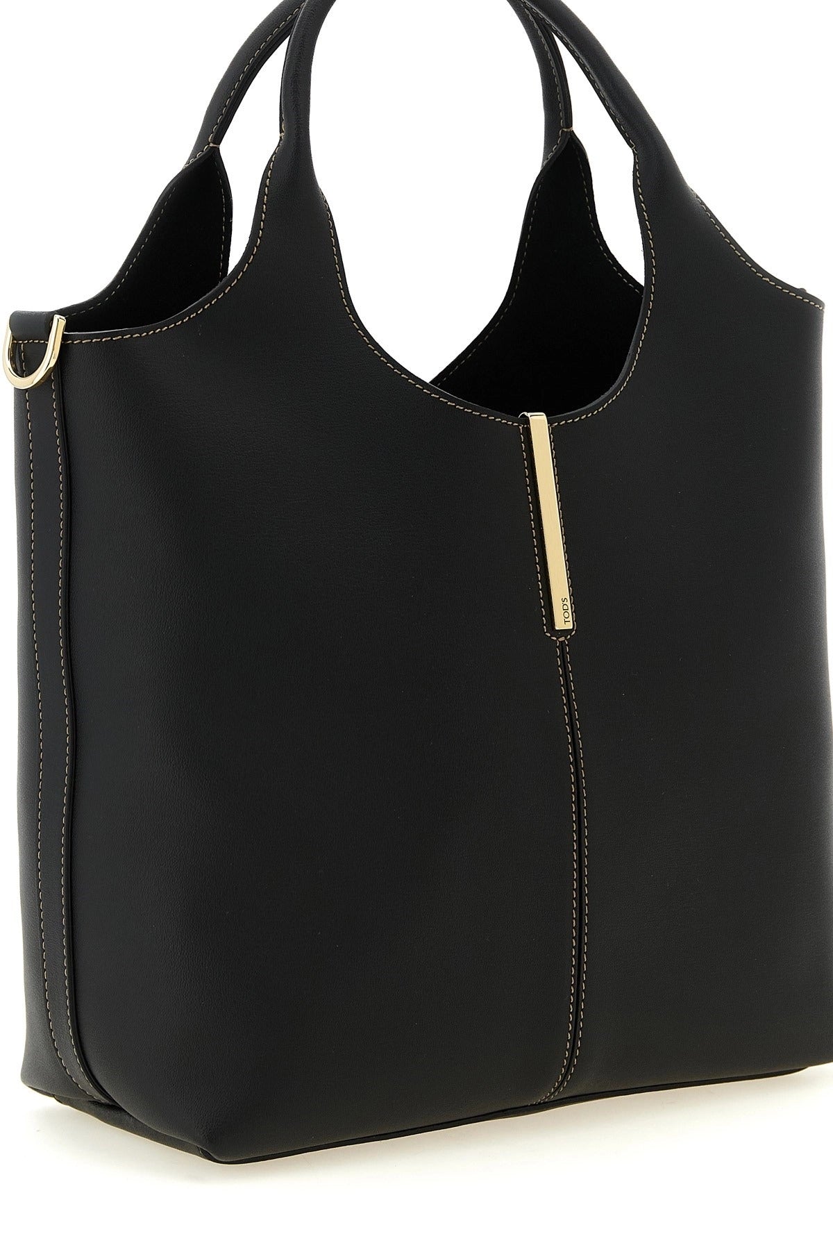 Tod's Small Metal Plate Shopping Bag