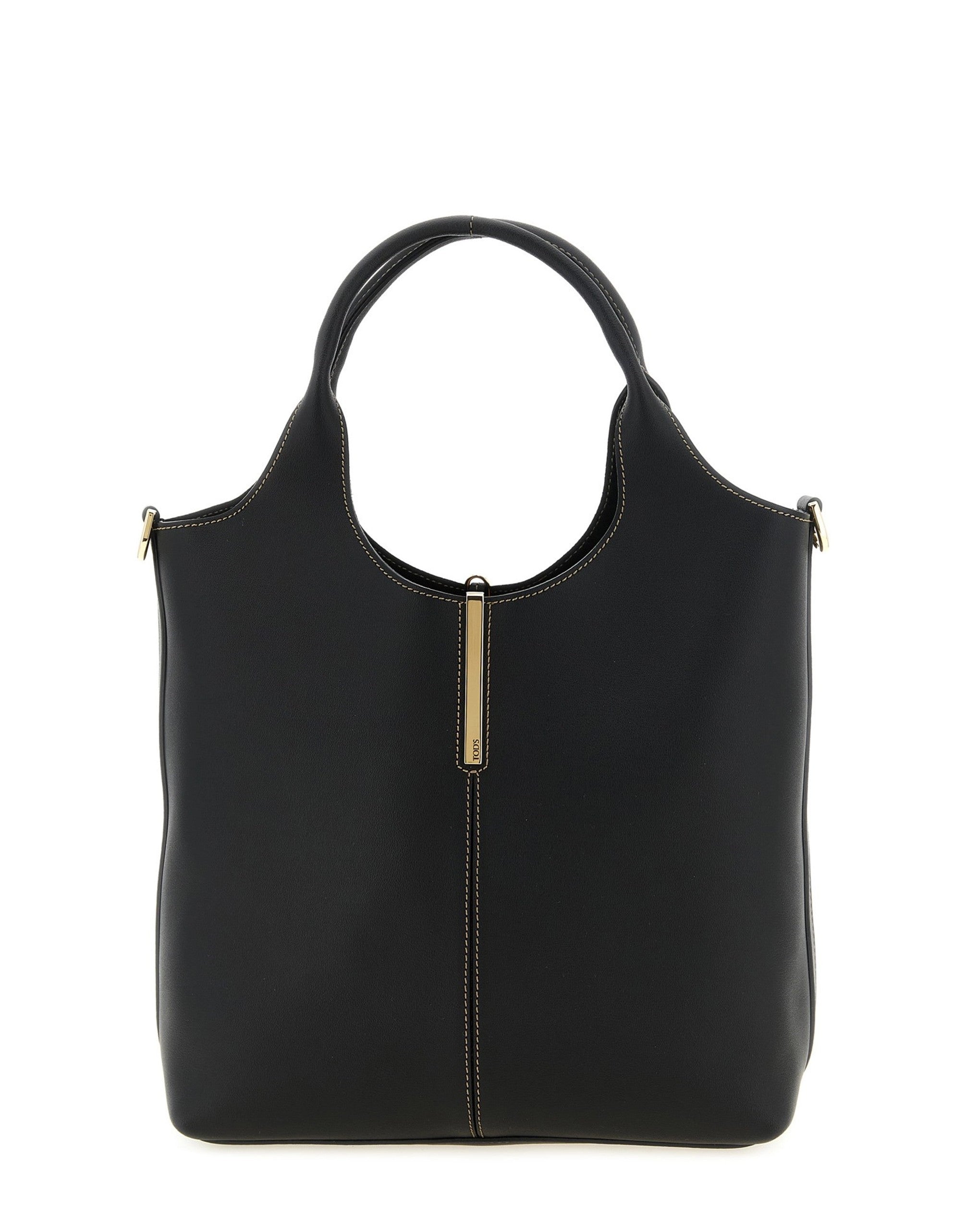Tod's Small Metal Plate Shopping Bag