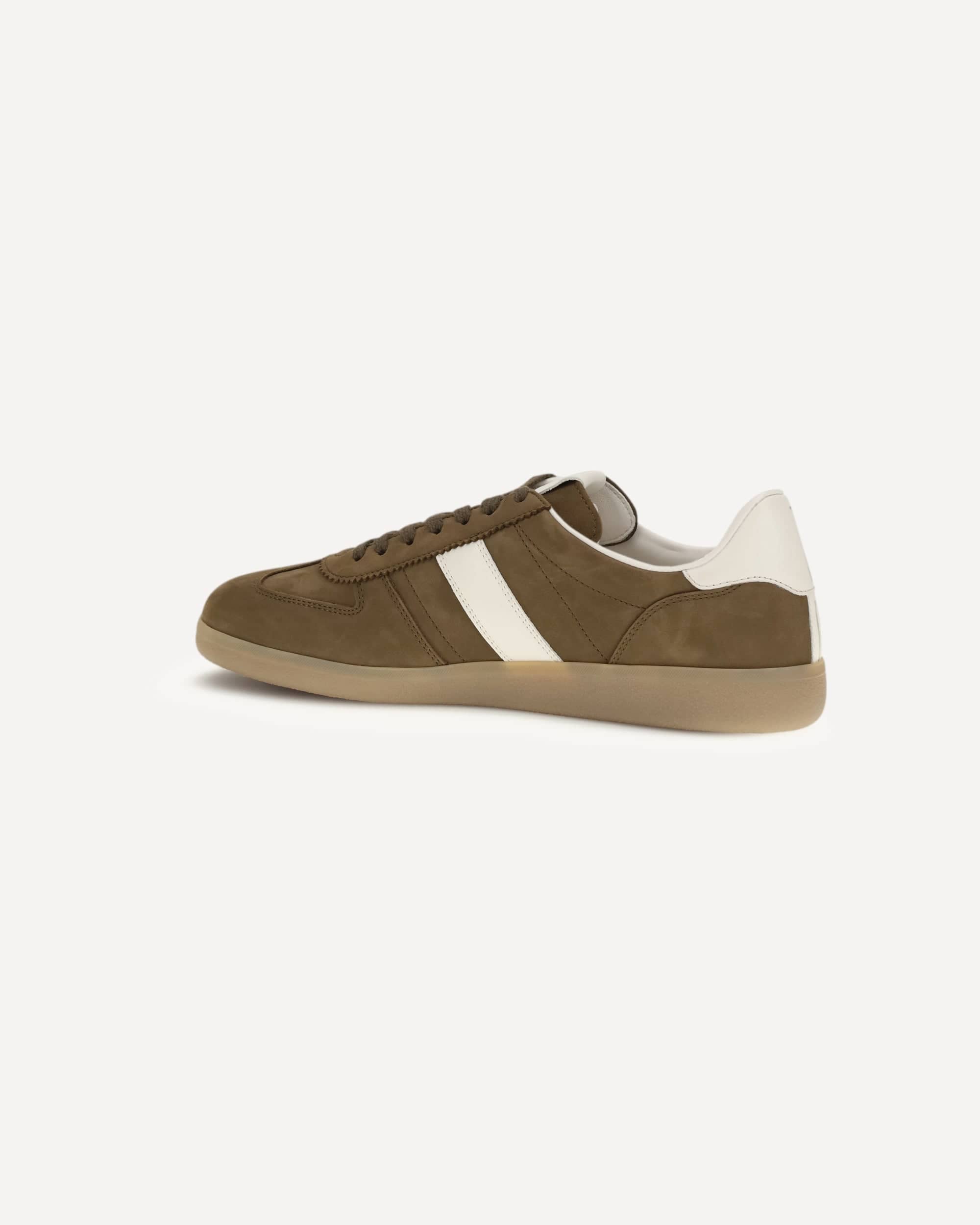 Tom Ford Archer Leather-Trimmed Suede Sneakers