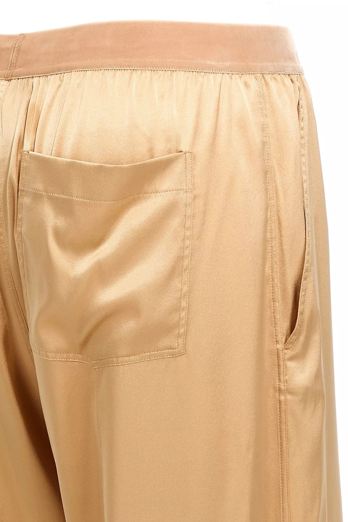 Tom Ford Tom Ford Beige Silk Pajama Pants