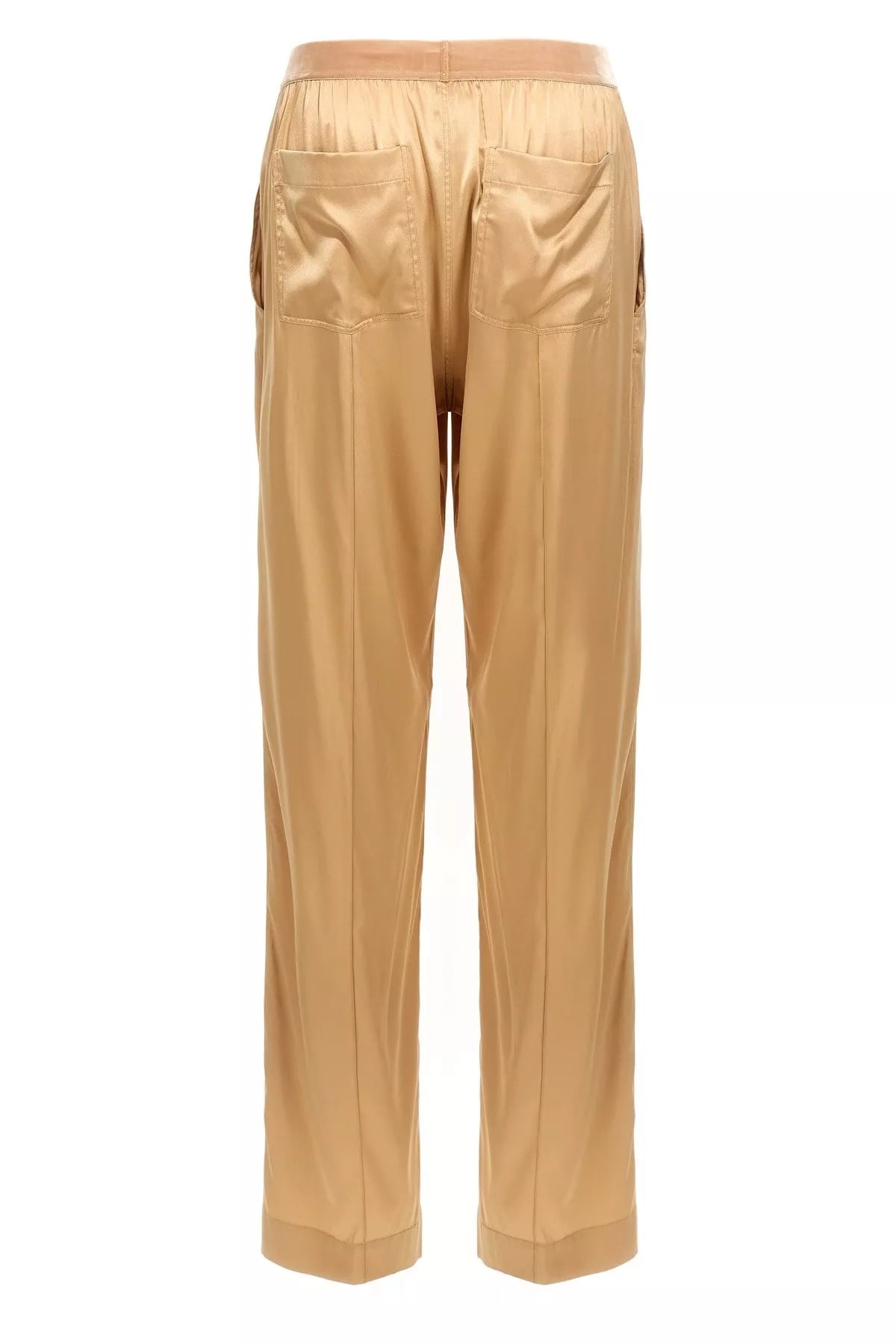 Tom Ford Beige Silk Pajama Pants - alternate view