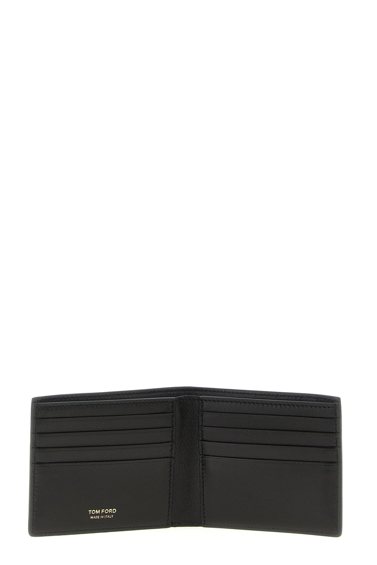 Tom Ford Tom Ford Black Crocodile Print Wallet