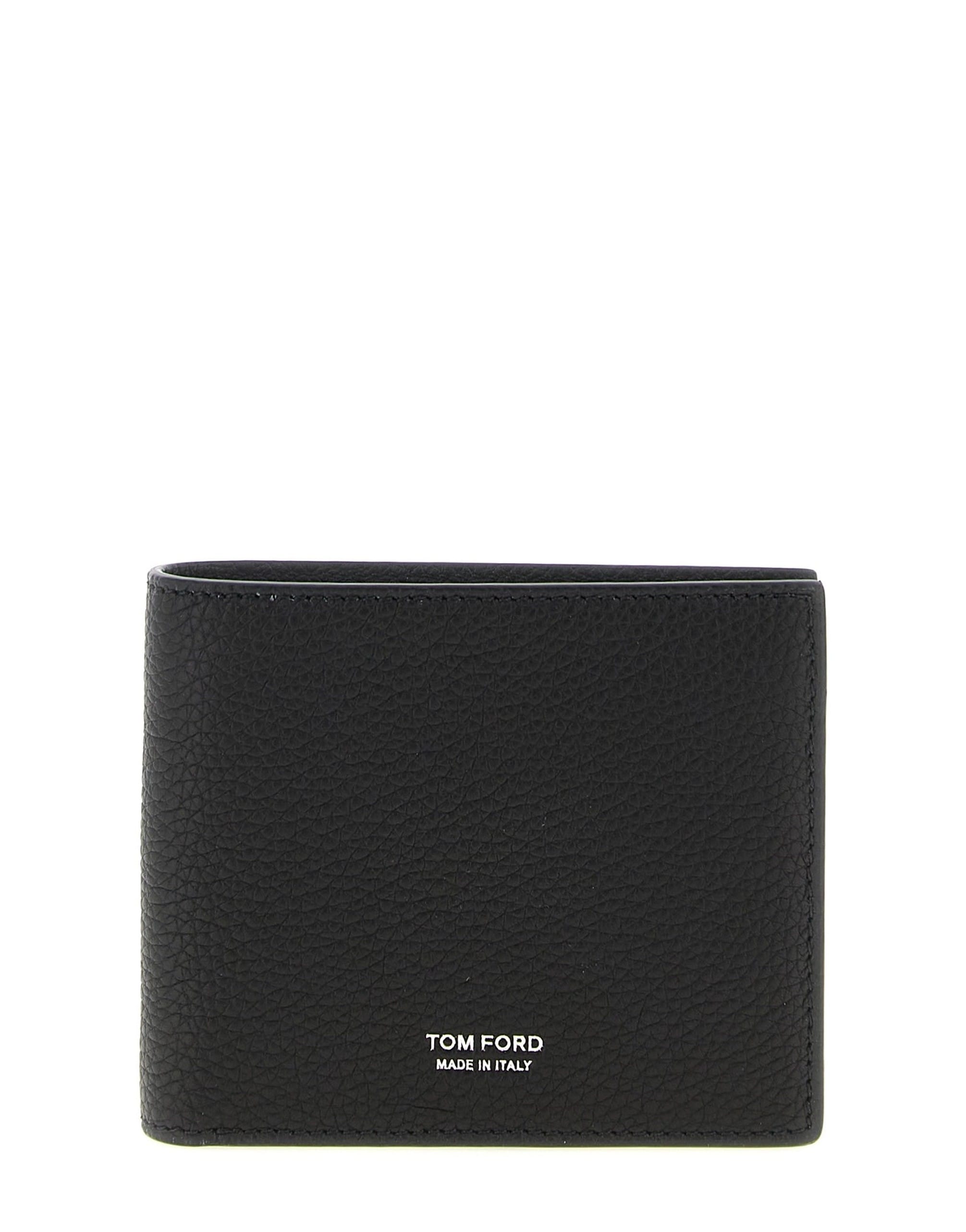Tom Ford Tom Ford Black Logo Wallet