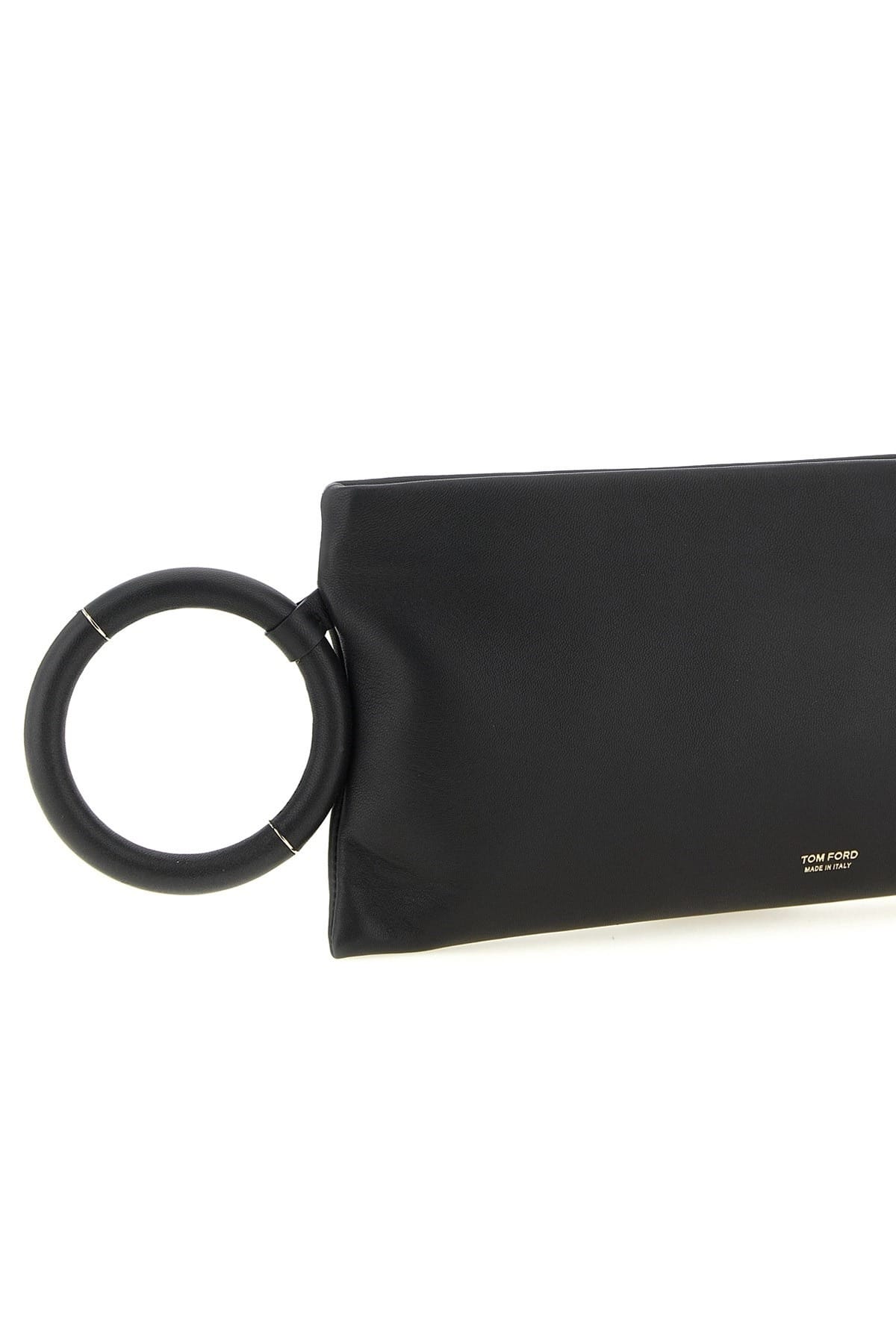 Tom Ford Tom Ford Black Nappa Leather Clutch