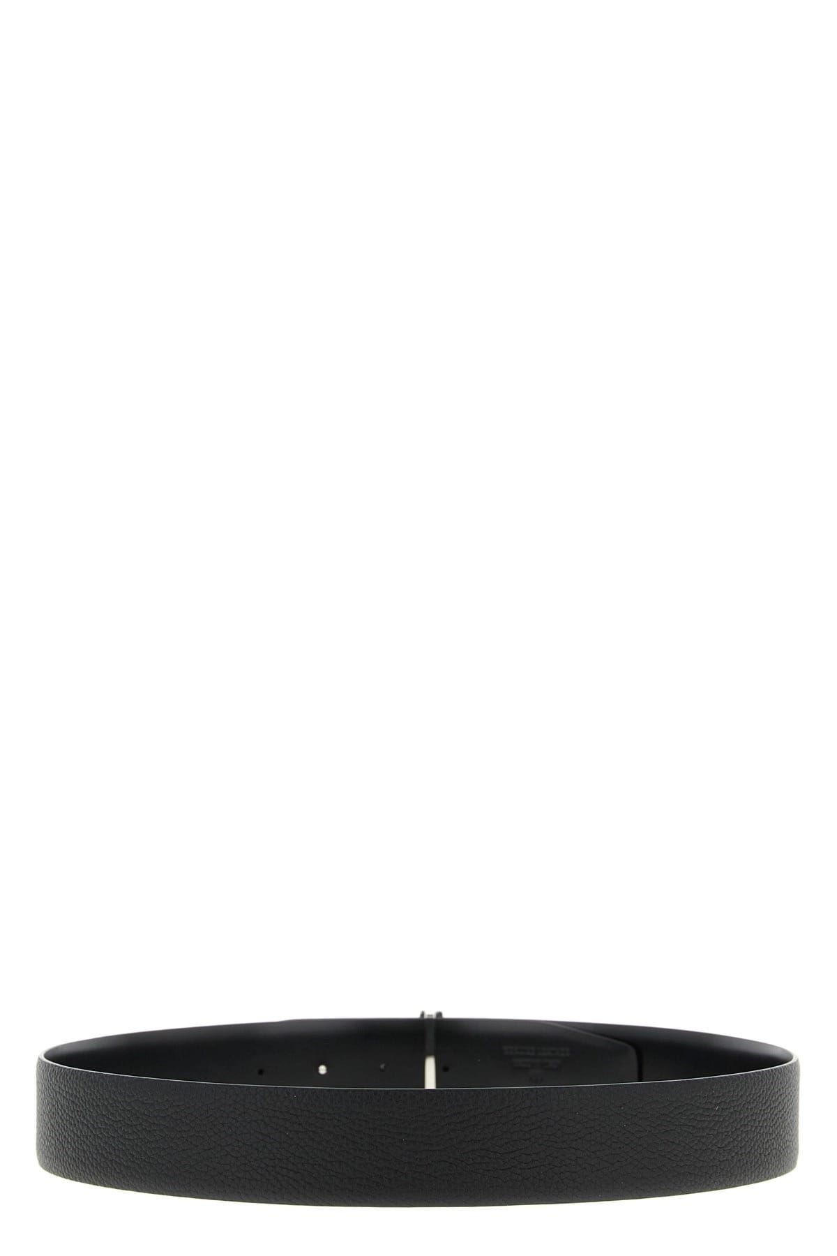 Tom Ford Black Reversible Buckle Belt - alternate view