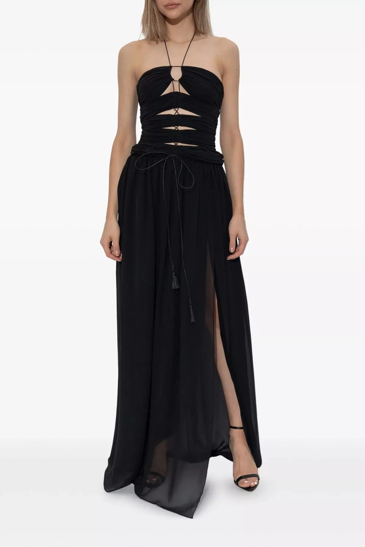 Tom Ford Tom Ford Black Silk Cut-Out Dress