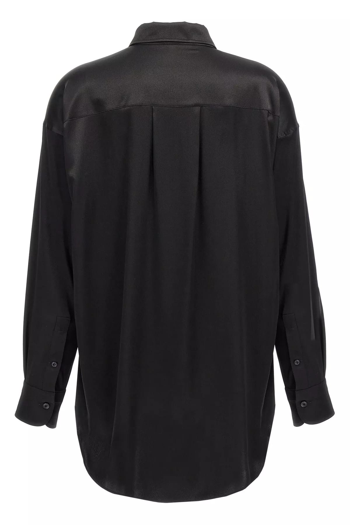 Tom Ford Tom Ford Black Silk Satin Shirt