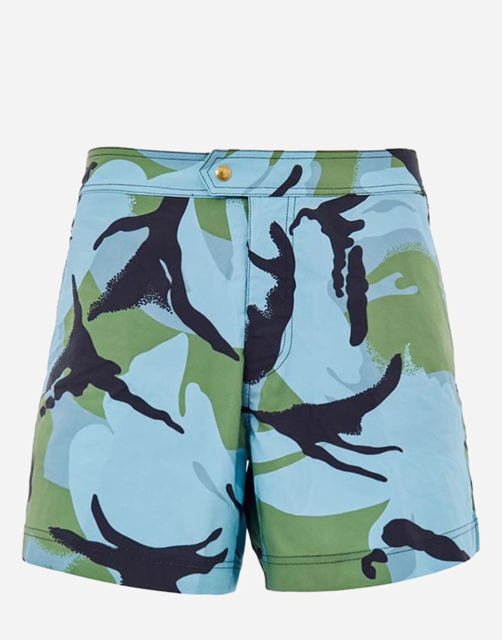 Tom Ford Tom Ford Camouflage Print Swim Shorts
