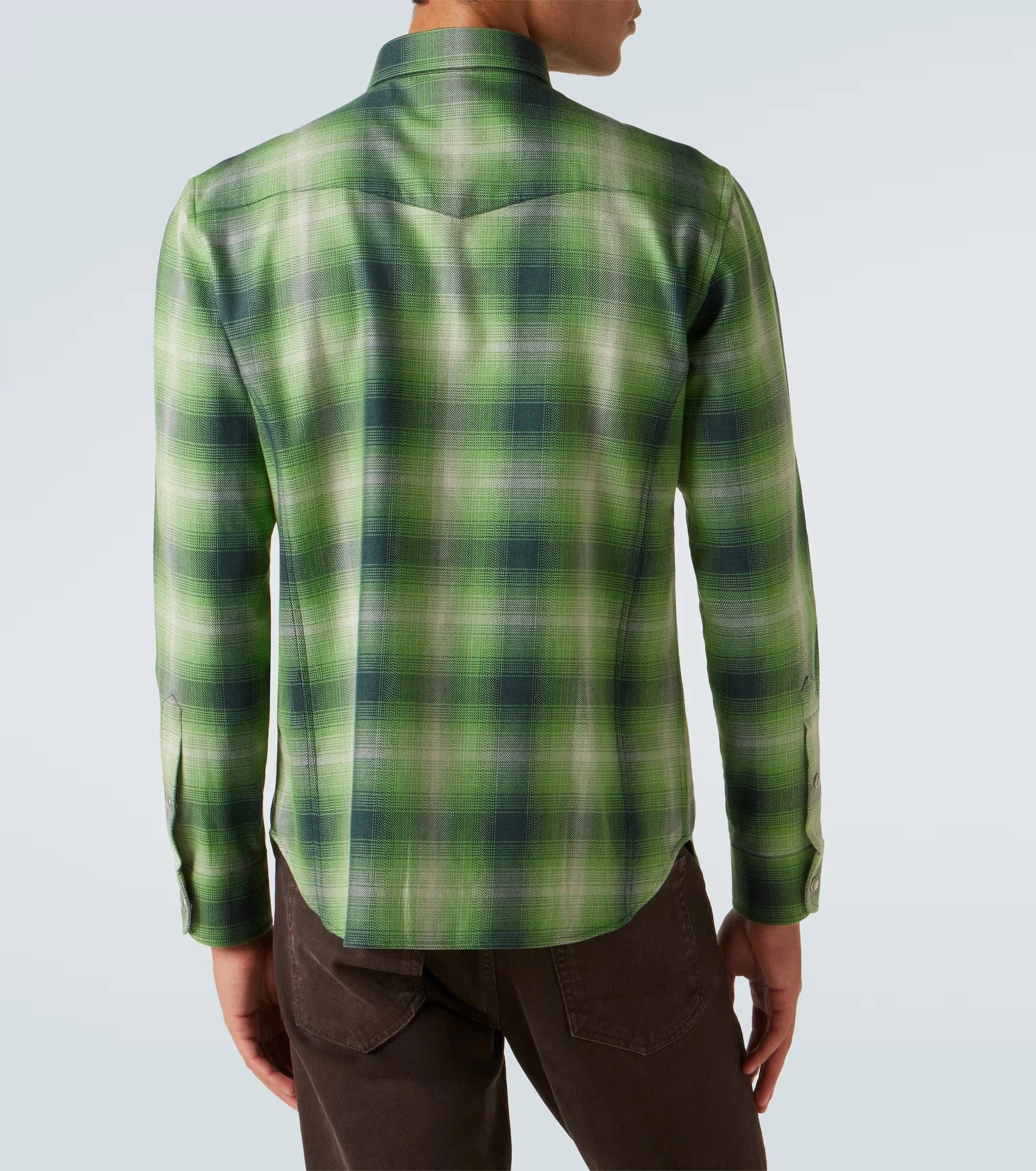 Tom Ford Checked Cotton Shirt