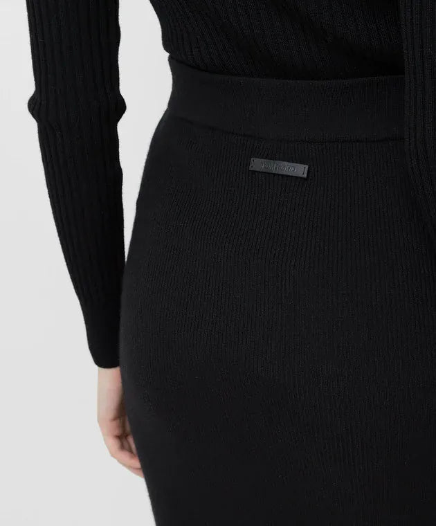 Tom Ford Tom Ford Engraved logo Midi Skirt