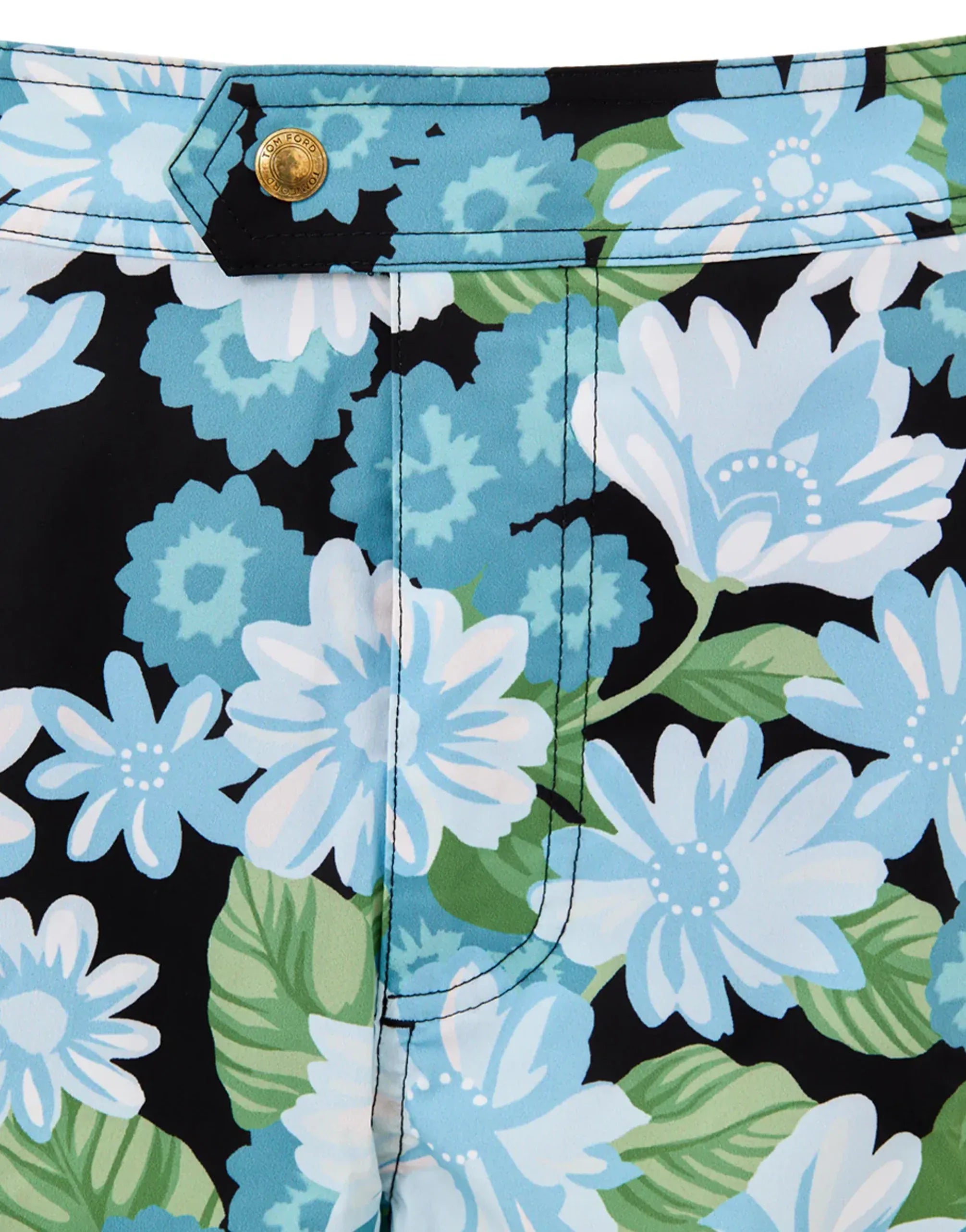 Tom Ford Floral-Print Panama Swim Shorts
