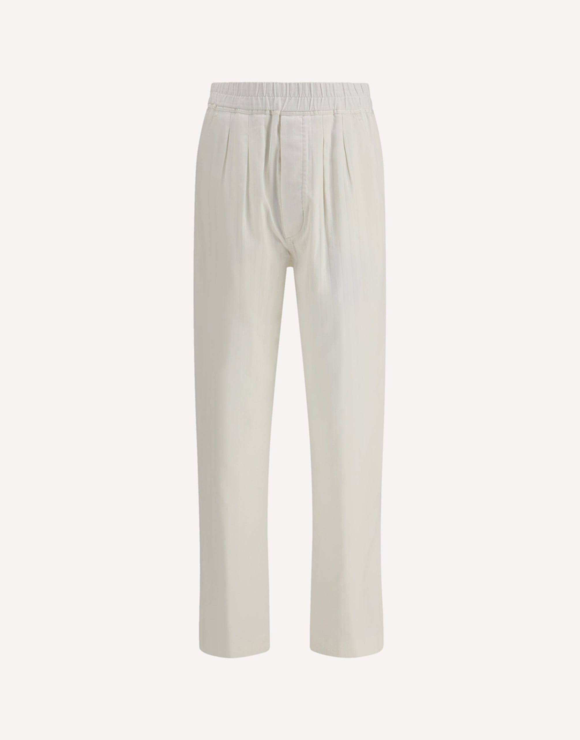 Tom Ford Herringbone Stripe Pleated Lounge Trousers