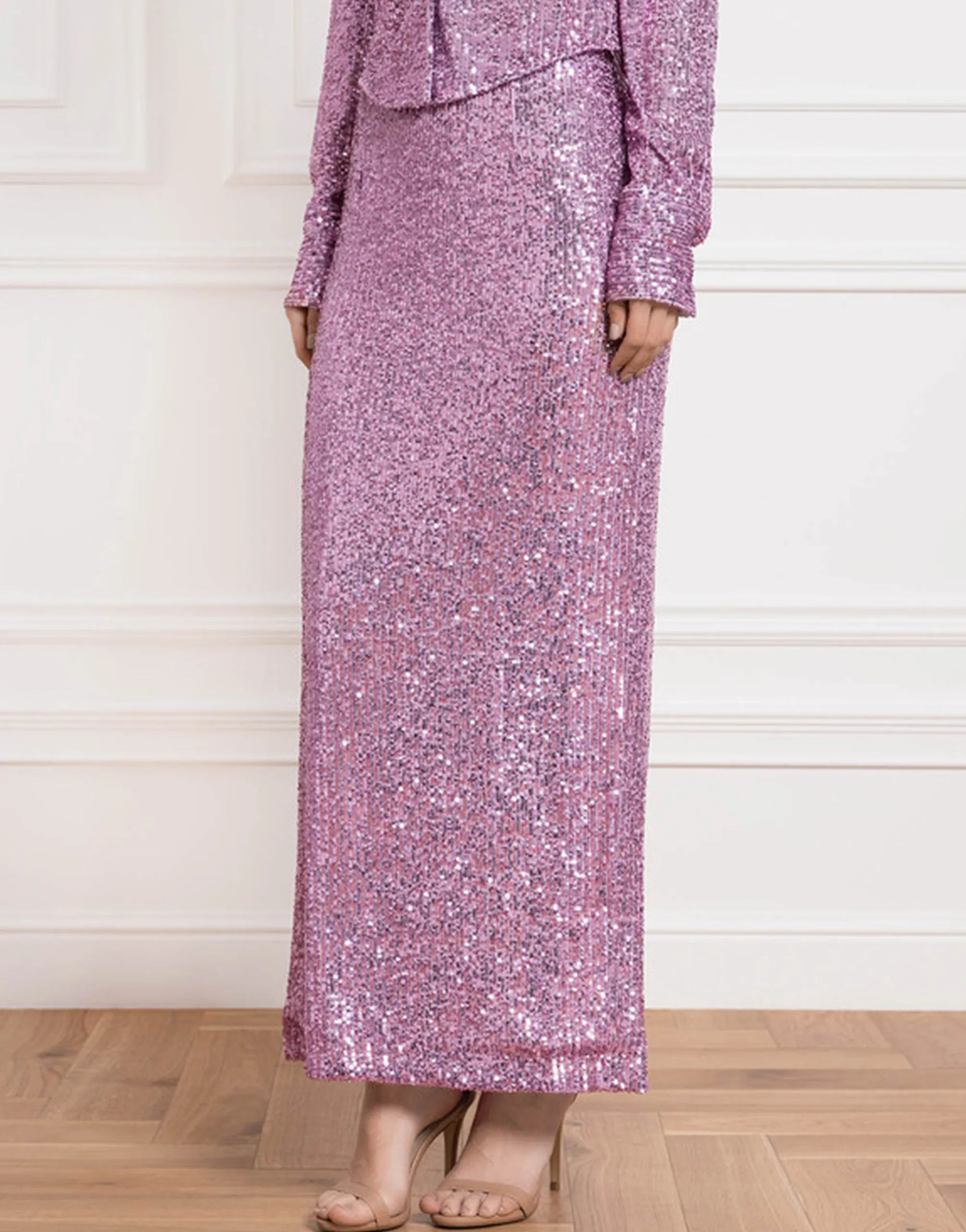 Tom Ford Tom Ford High-Waisted Sequined Midi Pencil Skirt