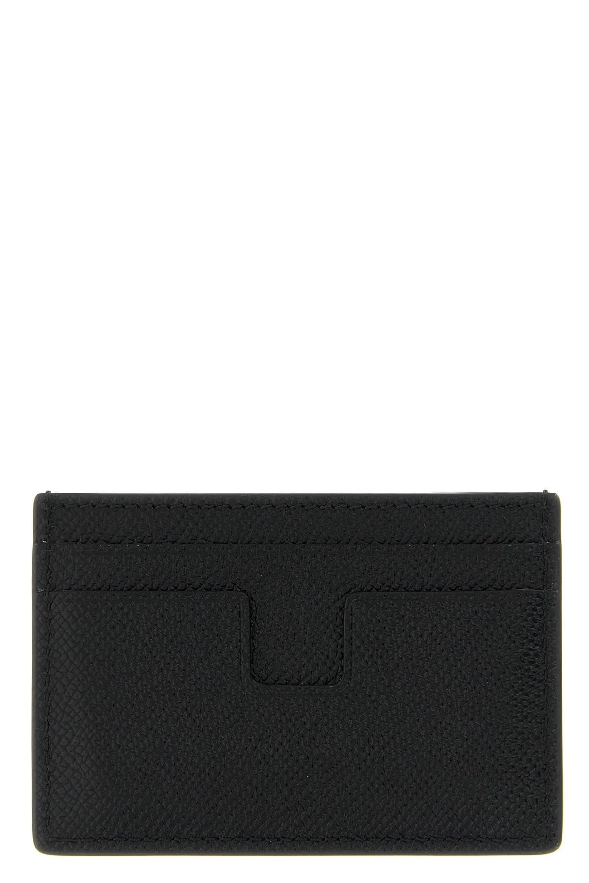 Tom Ford Leather Logo Card Holder - alternate view