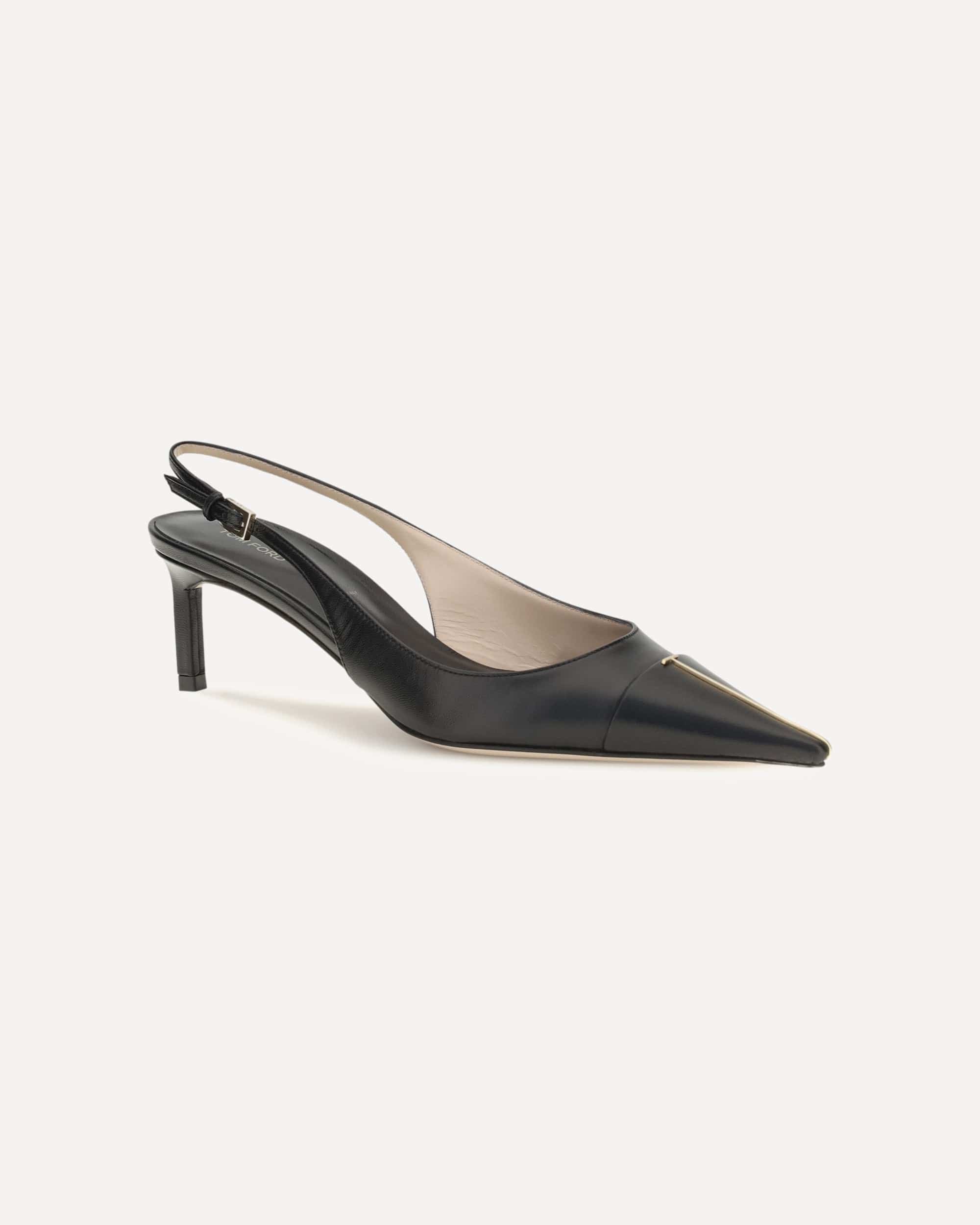 Tom Ford Tom Ford Leather Slingback Pumps