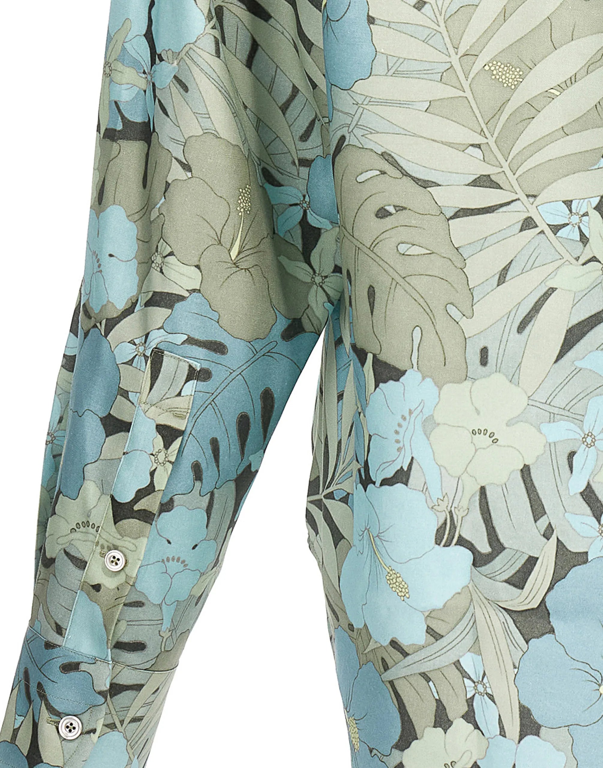 Tom Ford Tom Ford Lyocell Floral Print Shirt
