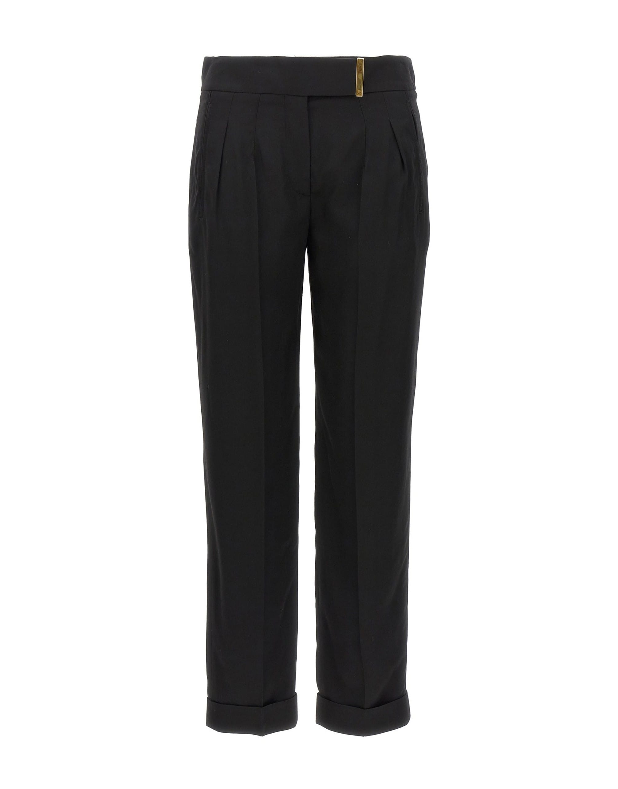 Tom Ford Tom Ford Metal Bar Detail Trousers