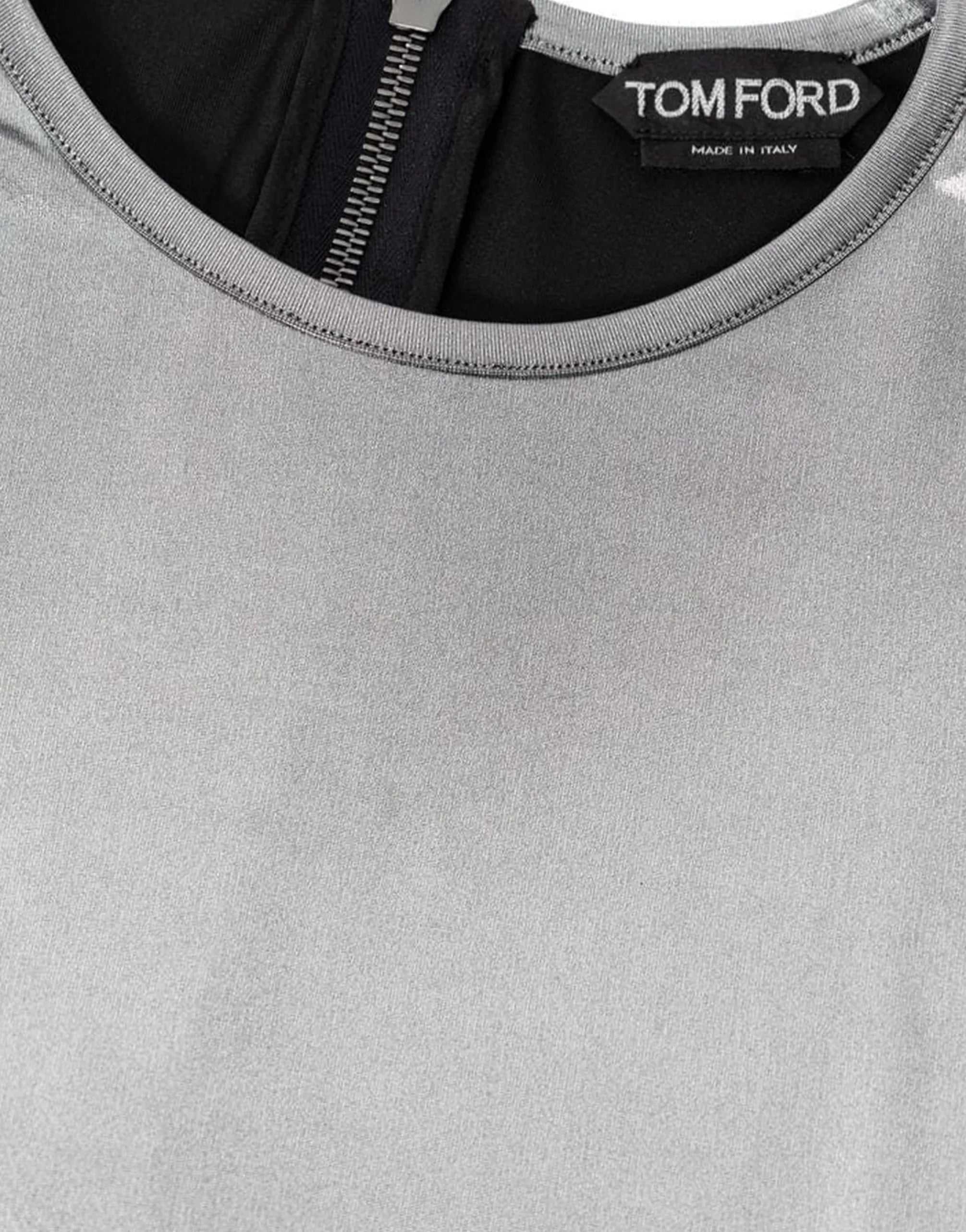 Tom Ford Tom Ford Metallic Finish Long Sleeve Top