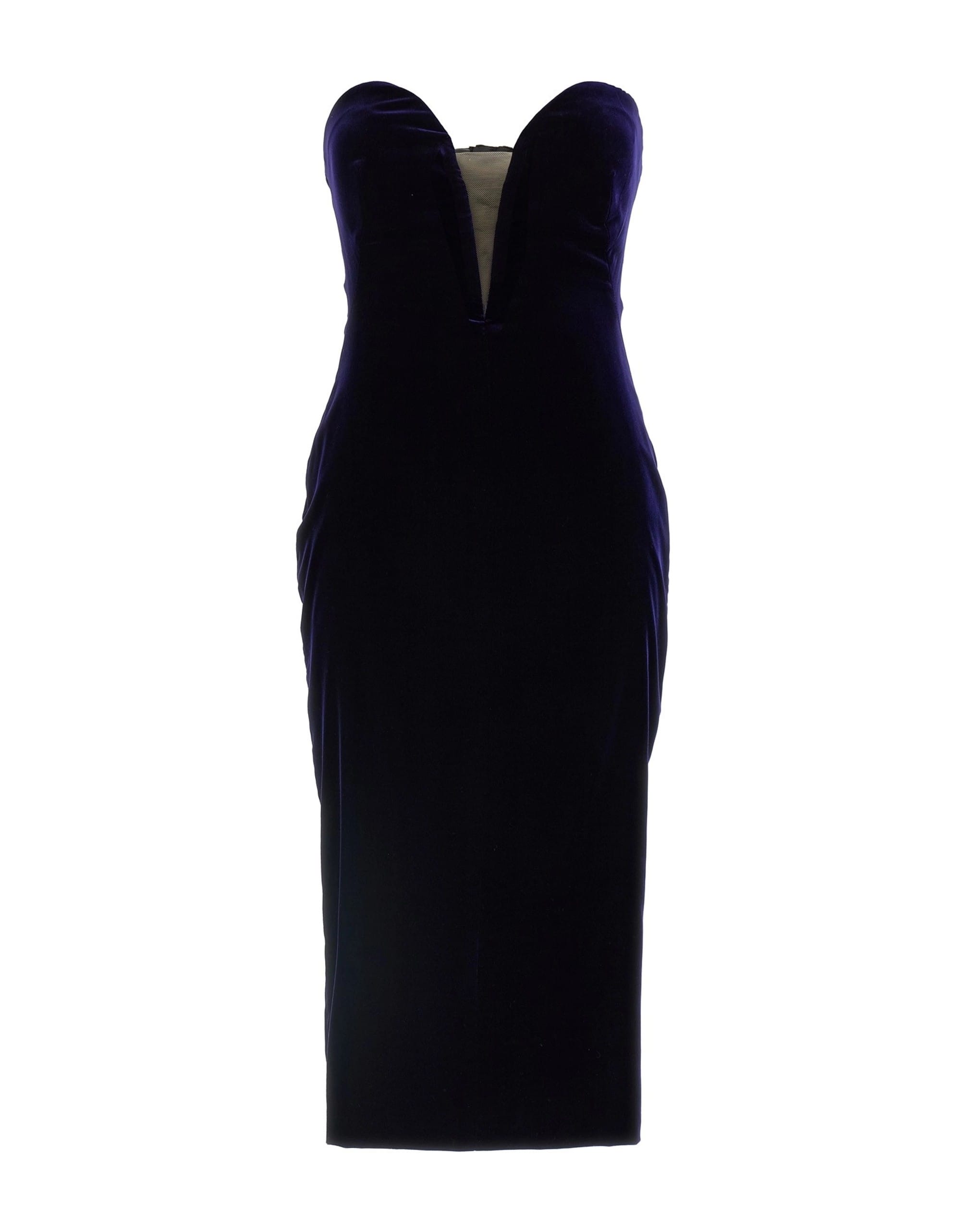 Tom Ford Off-Shoulder Velvet Cocktail Midi Dress | Sendegaro ZA