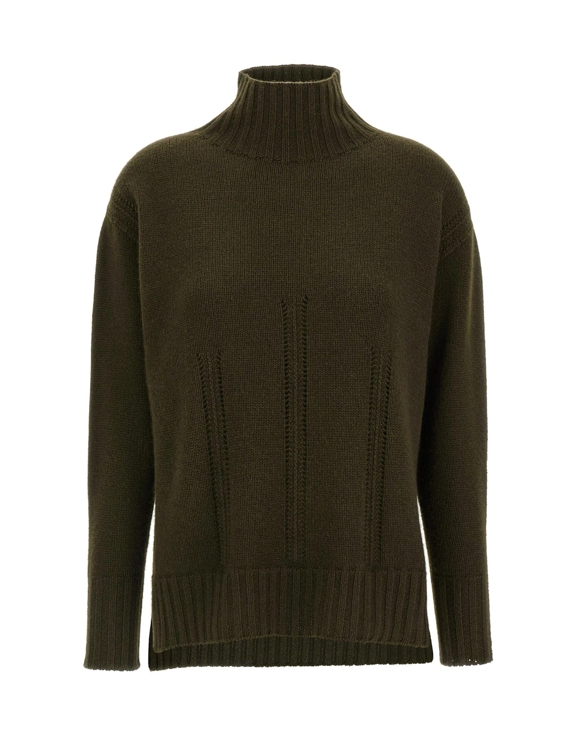 Tom Ford Tom Ford Perforated Cashmere High-Neck Sweater