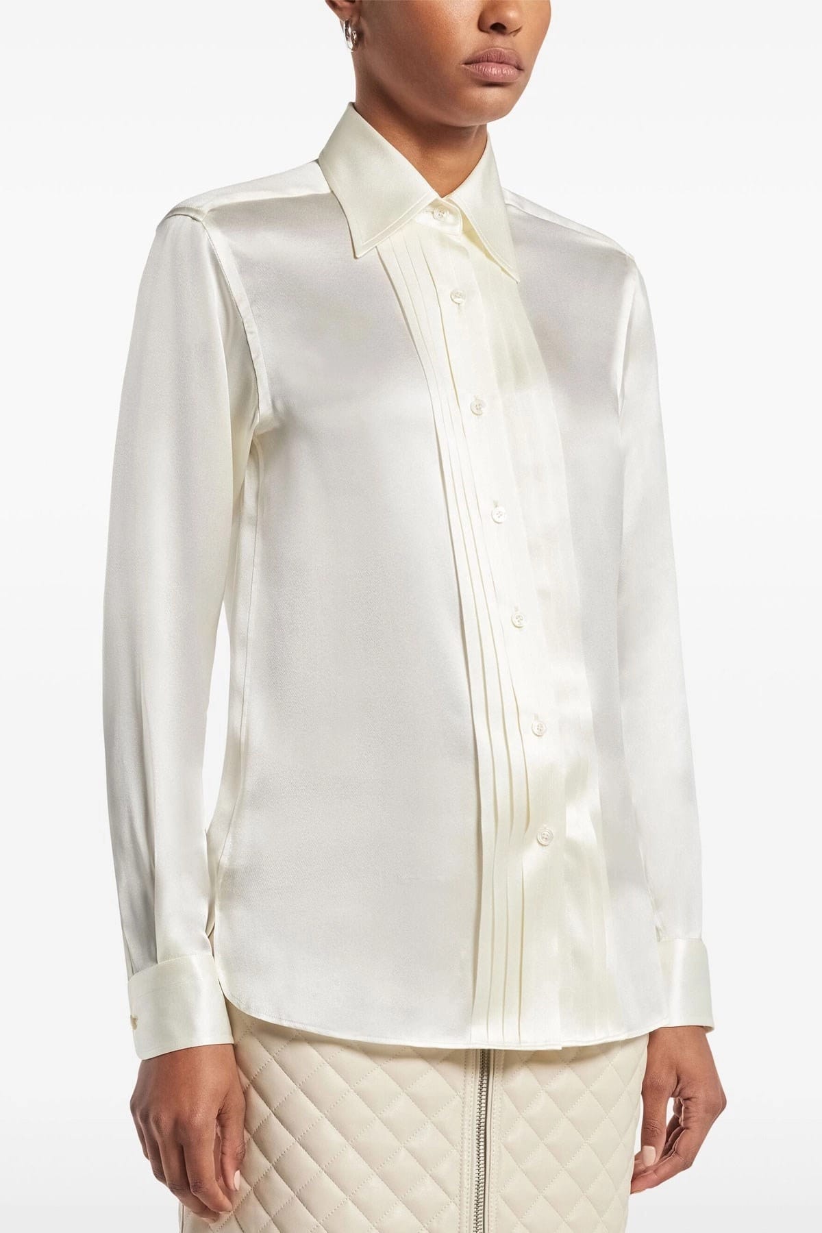 Tom Ford Camisa com Plastrão Plissado - alternate view