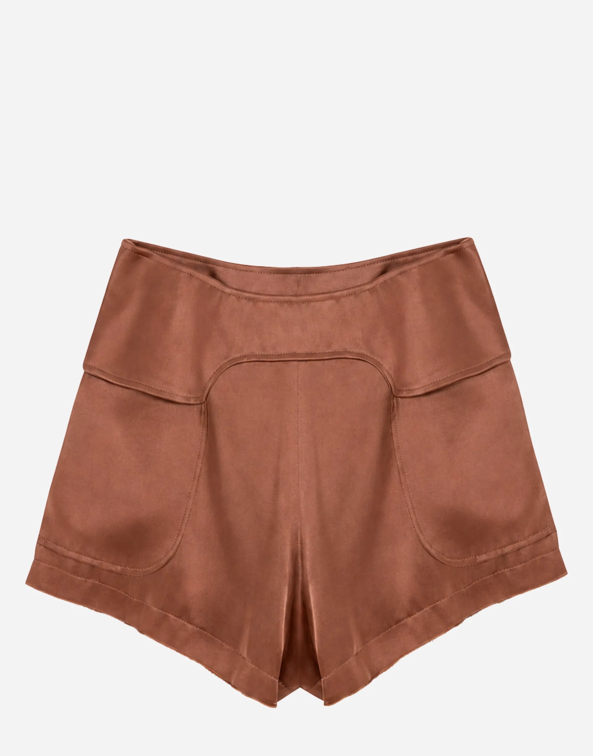 Tom Ford Tom Ford Raw Cut Satin Shorts