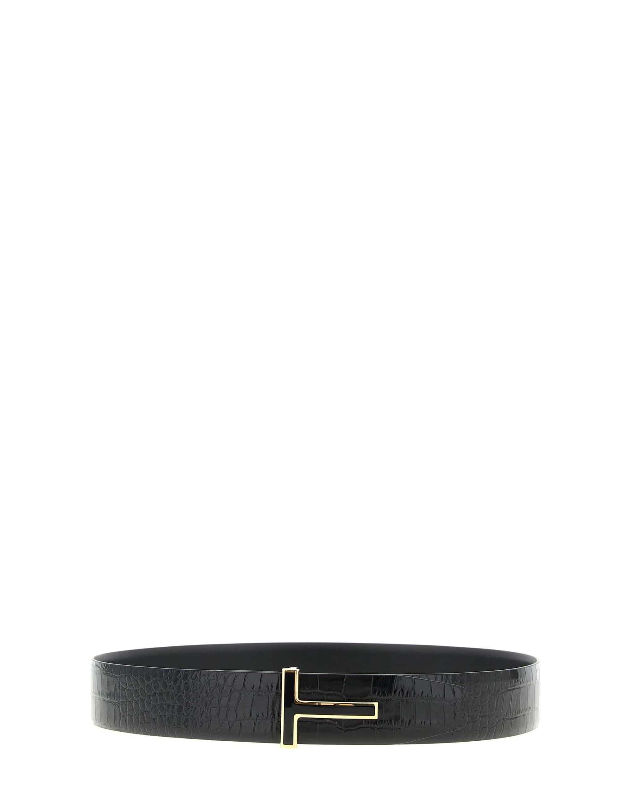 Tom Ford Tom Ford Reversible Crocodile Belt