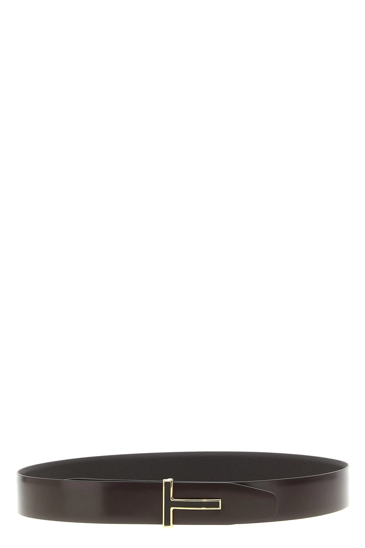 Tom Ford Tom Ford Reversible T Logo Belt