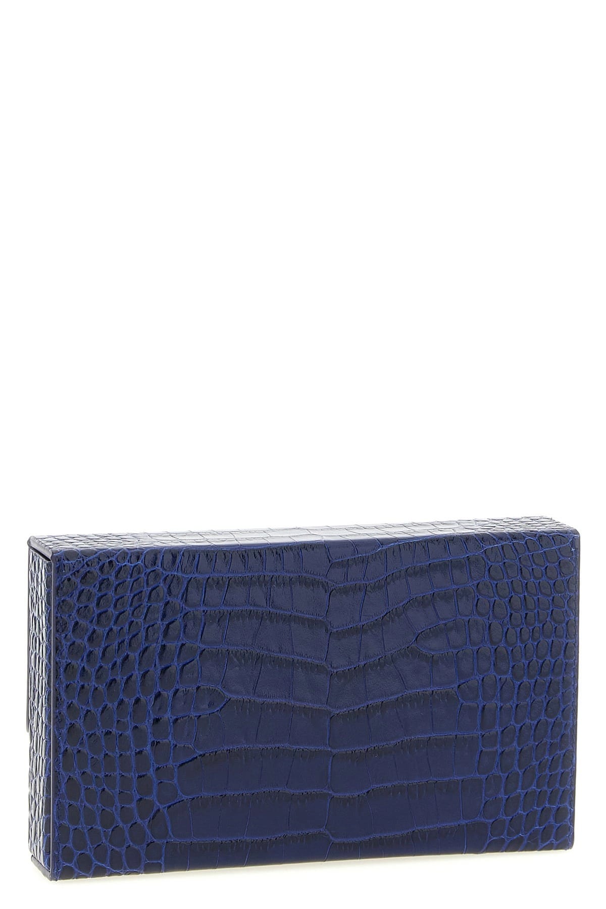 Tom Ford Tom Ford Rigid Python Print Clutch