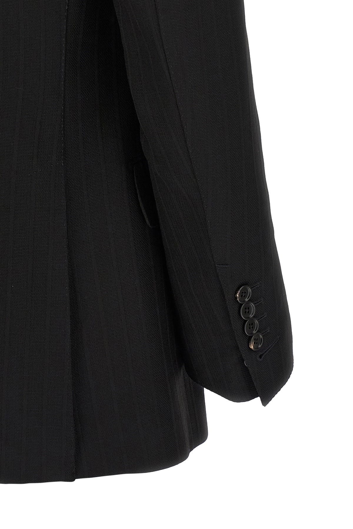 Tom Ford Tom Ford Satin Pinstripe Wool Blazer