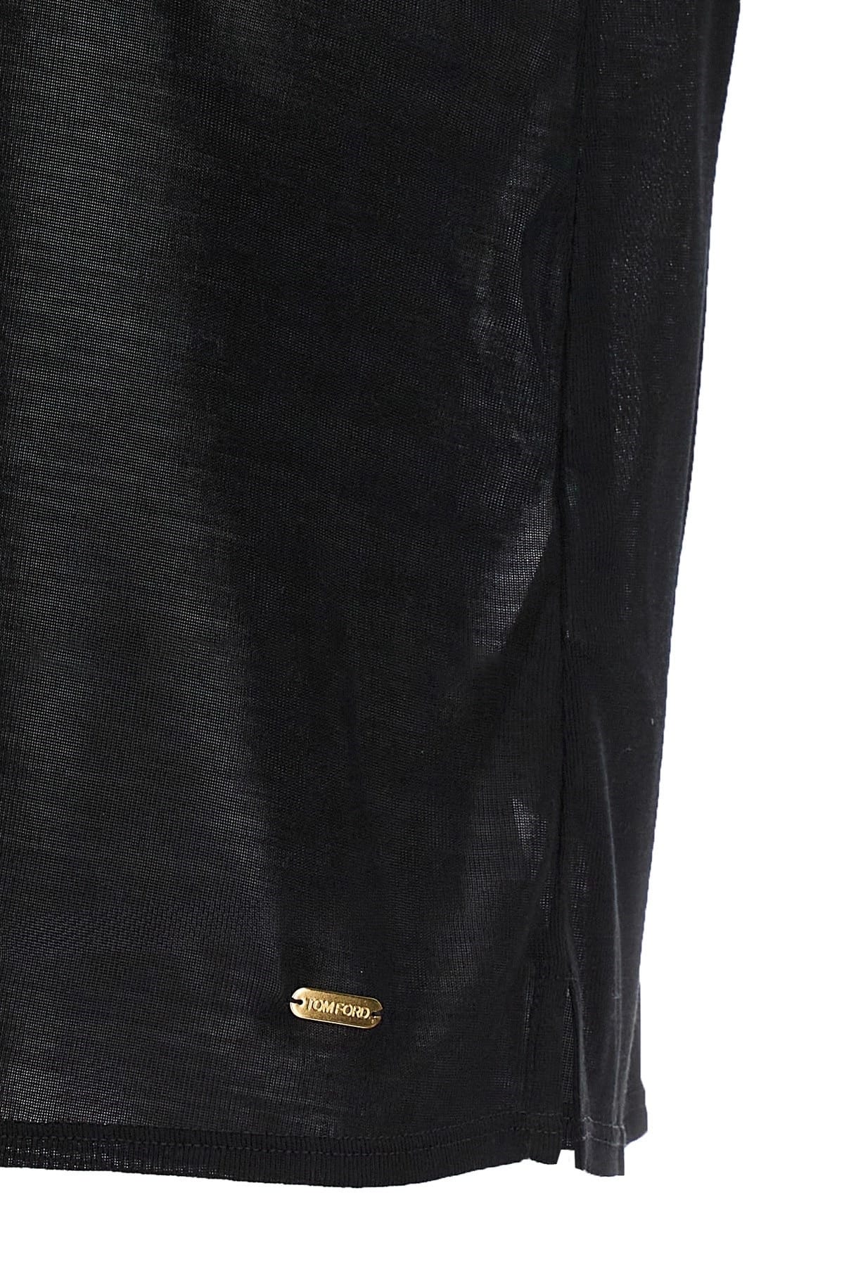 Tom Ford Tom Ford Silk Crew Neck T-Shirt