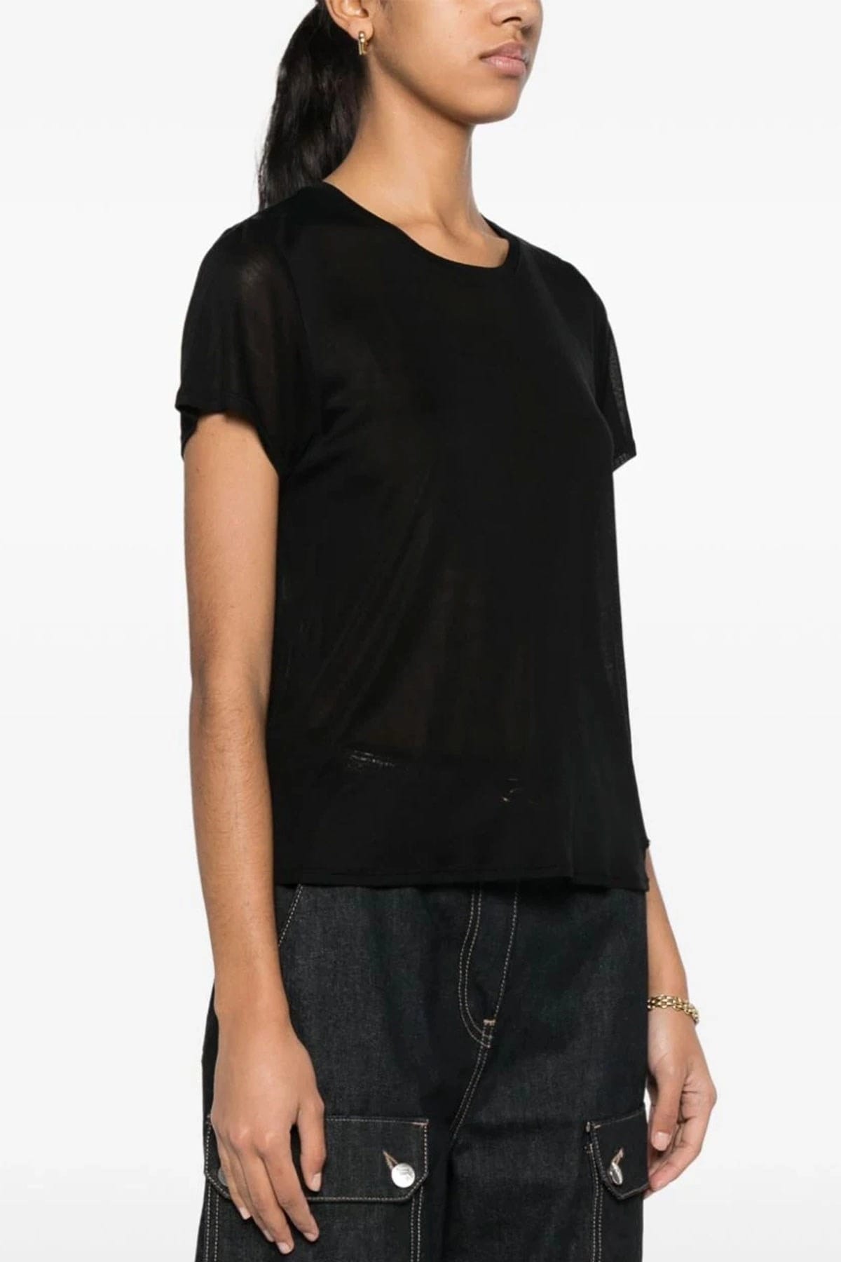 Tom Ford Tom Ford Silk Crew Neck T-Shirt