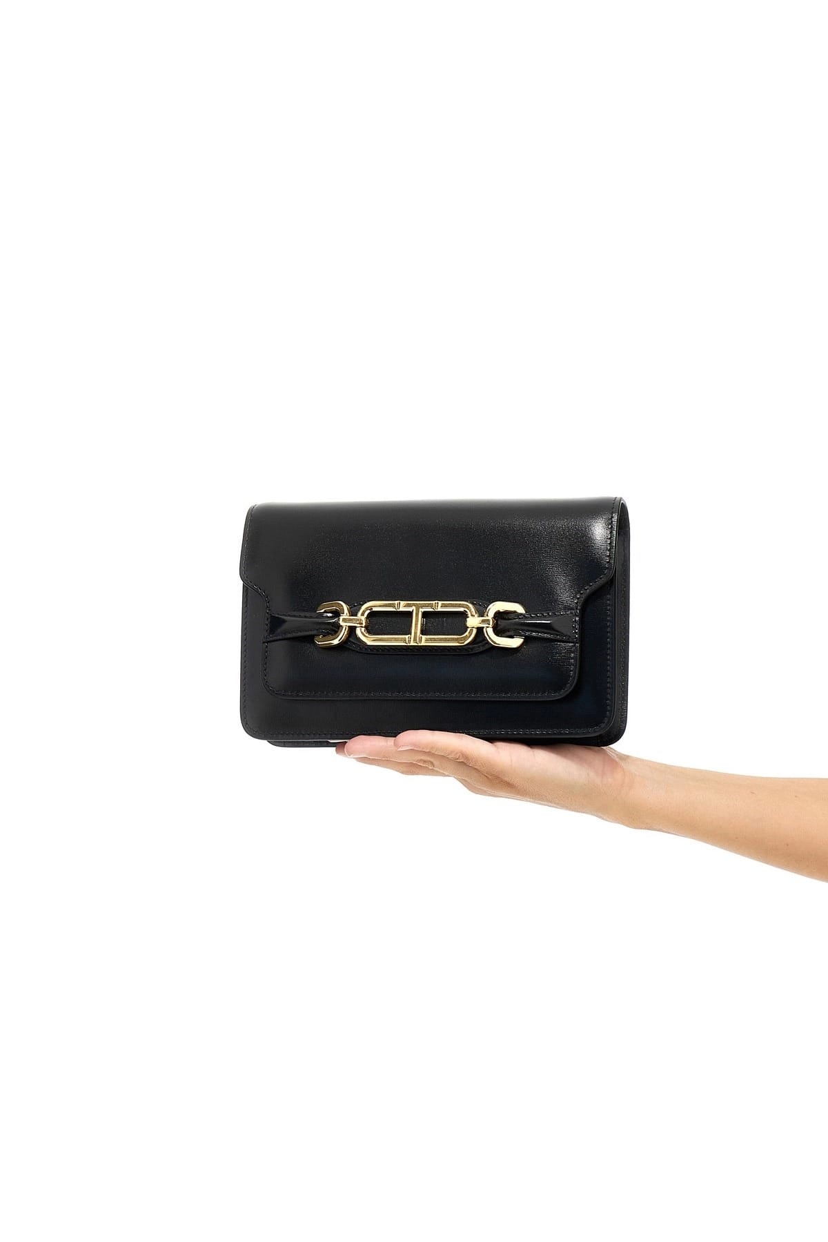 Tom Ford Tom Ford Small Leather Crossbody Bag