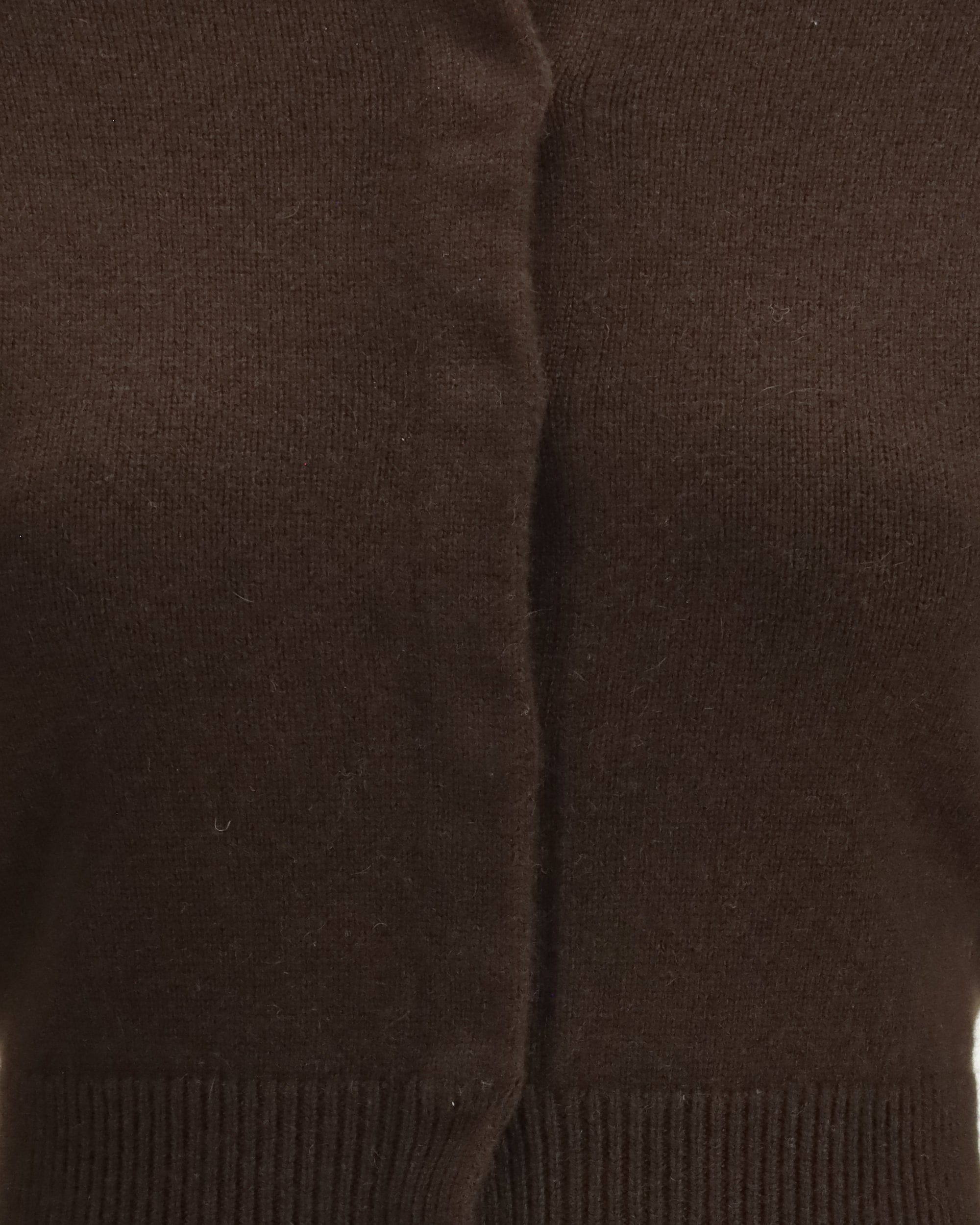 Tom Ford Soft Cashmere Open-Neck Shrunken Cardigan