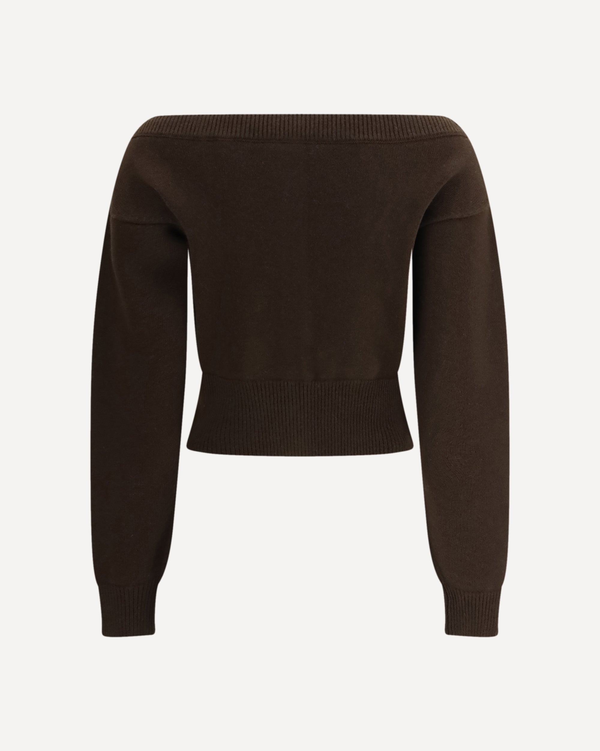 Tom Ford Soft Cashmere Open-Neck Shrunken Cardigan