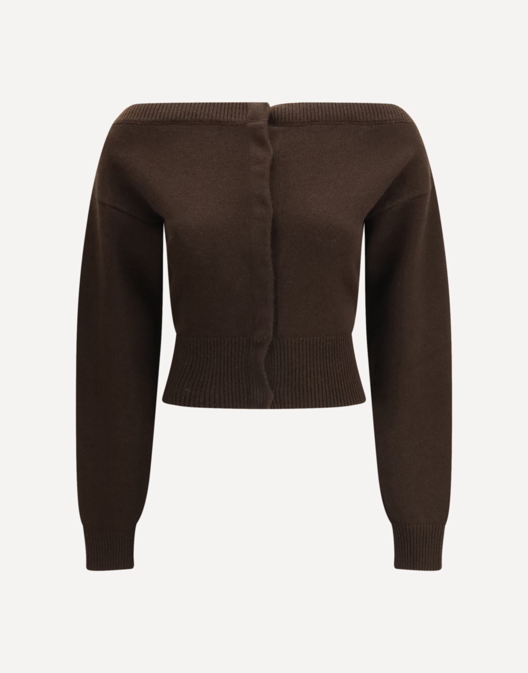 Tom Ford Soft Cashmere Open-Neck Shrunken Cardigan
