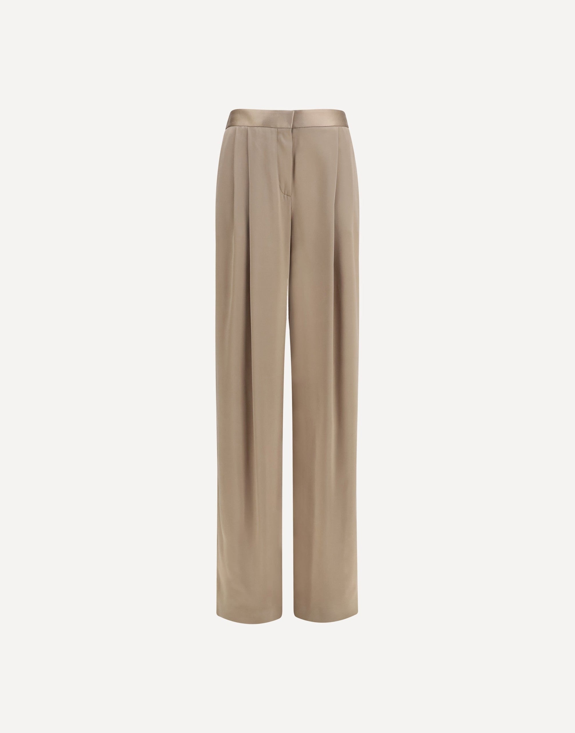 Calça reta de seda Tom Ford