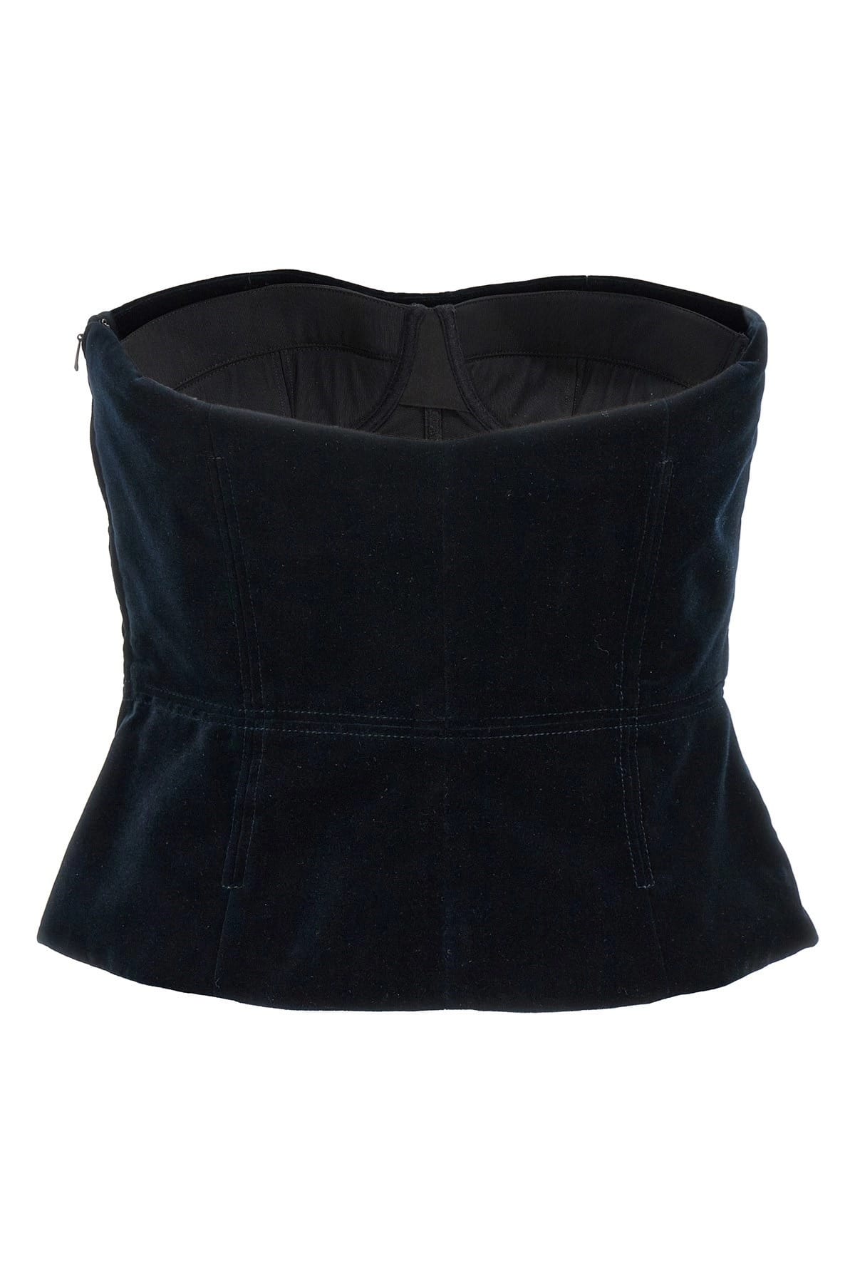 Tom Ford Strapless Velvet Top - alternate view