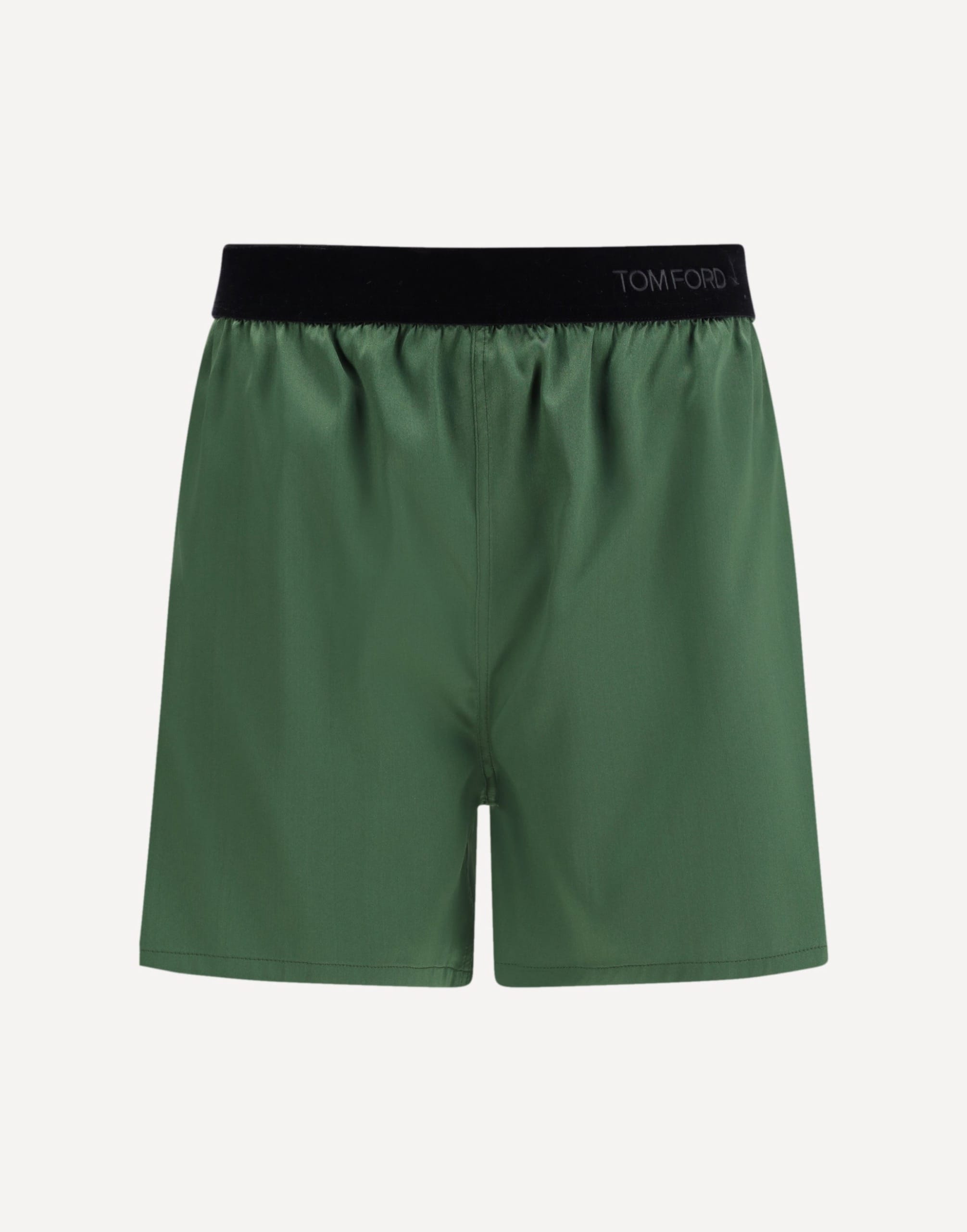 Tom Ford Stretch Silk Satin Pj Shorts