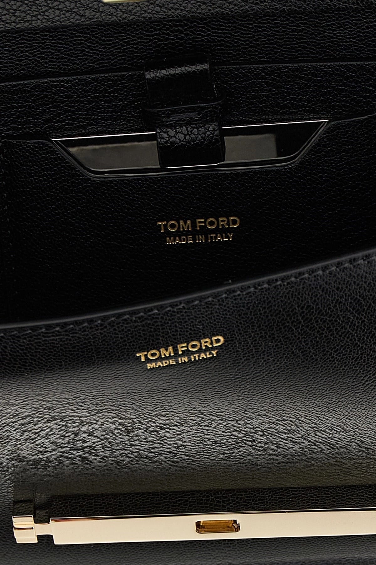 Tom Ford しなやかなグレインショルダーバッグ | Sendegaro JP