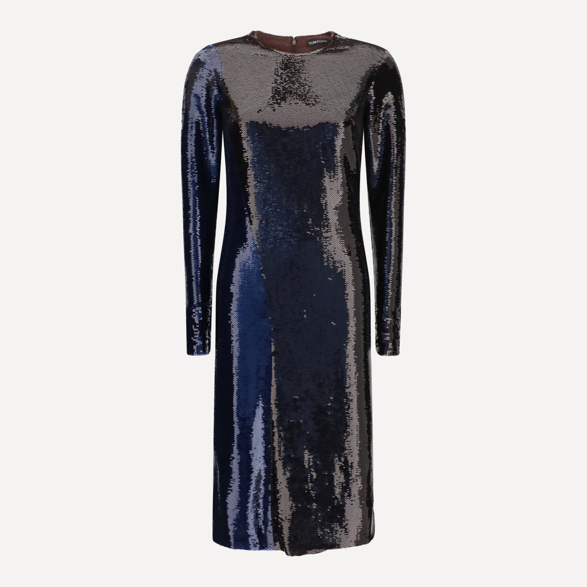 tom ford evening dresses Tom Ford Long Sleeve Slash Front Evening Dress