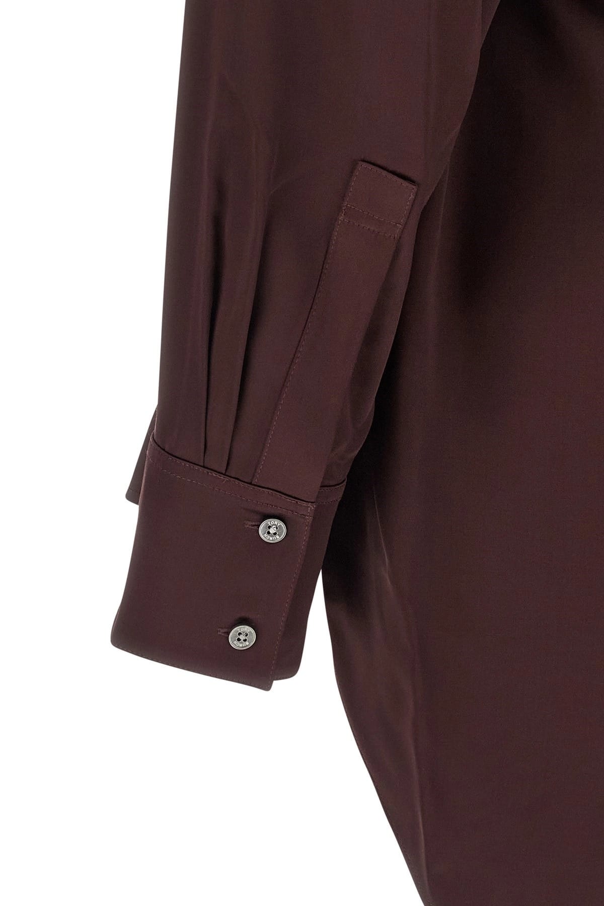 Tory Burch Tory Burch Bordeaux Satin Blouse