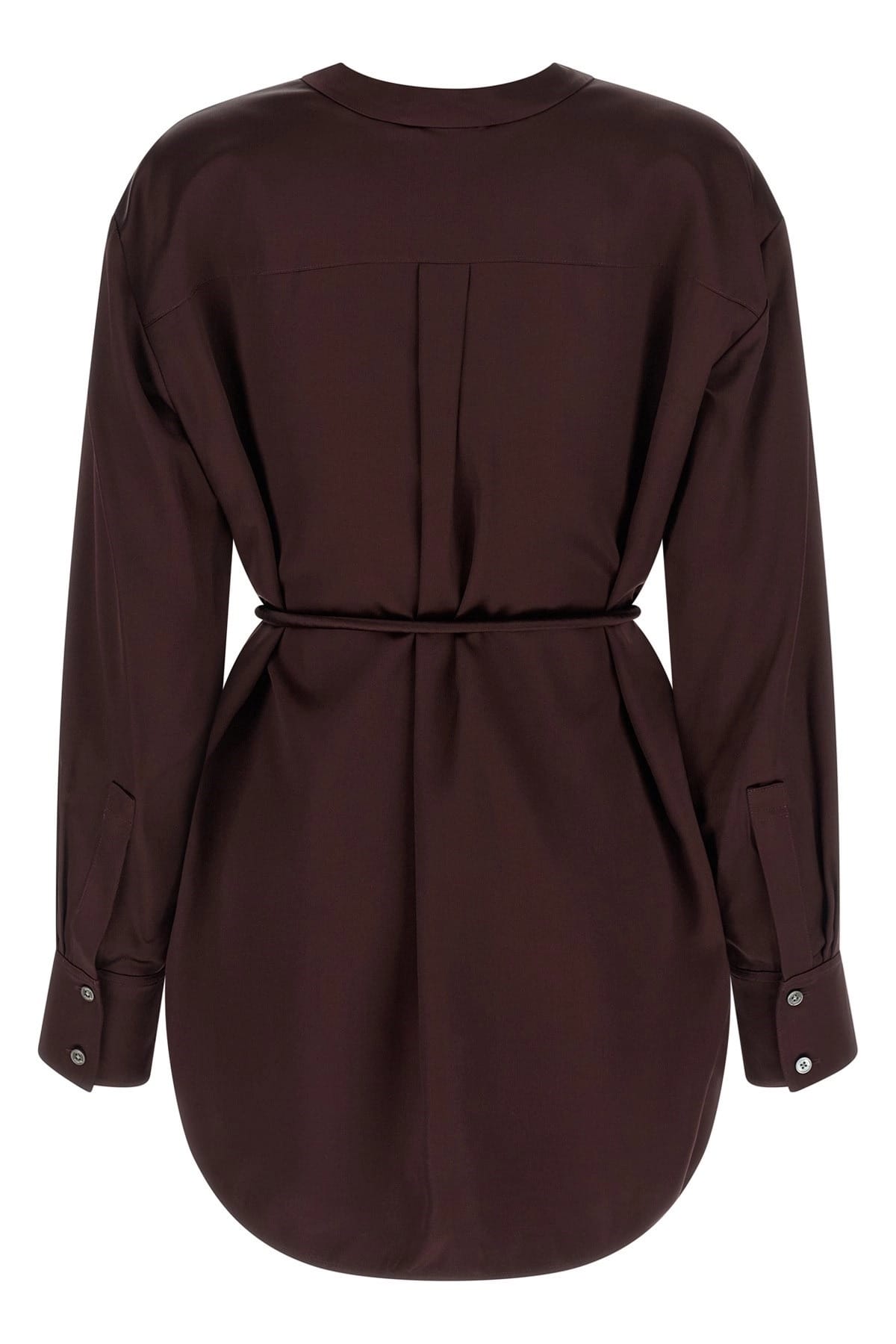 Tory Burch Tory Burch Bordeaux Satin Blouse
