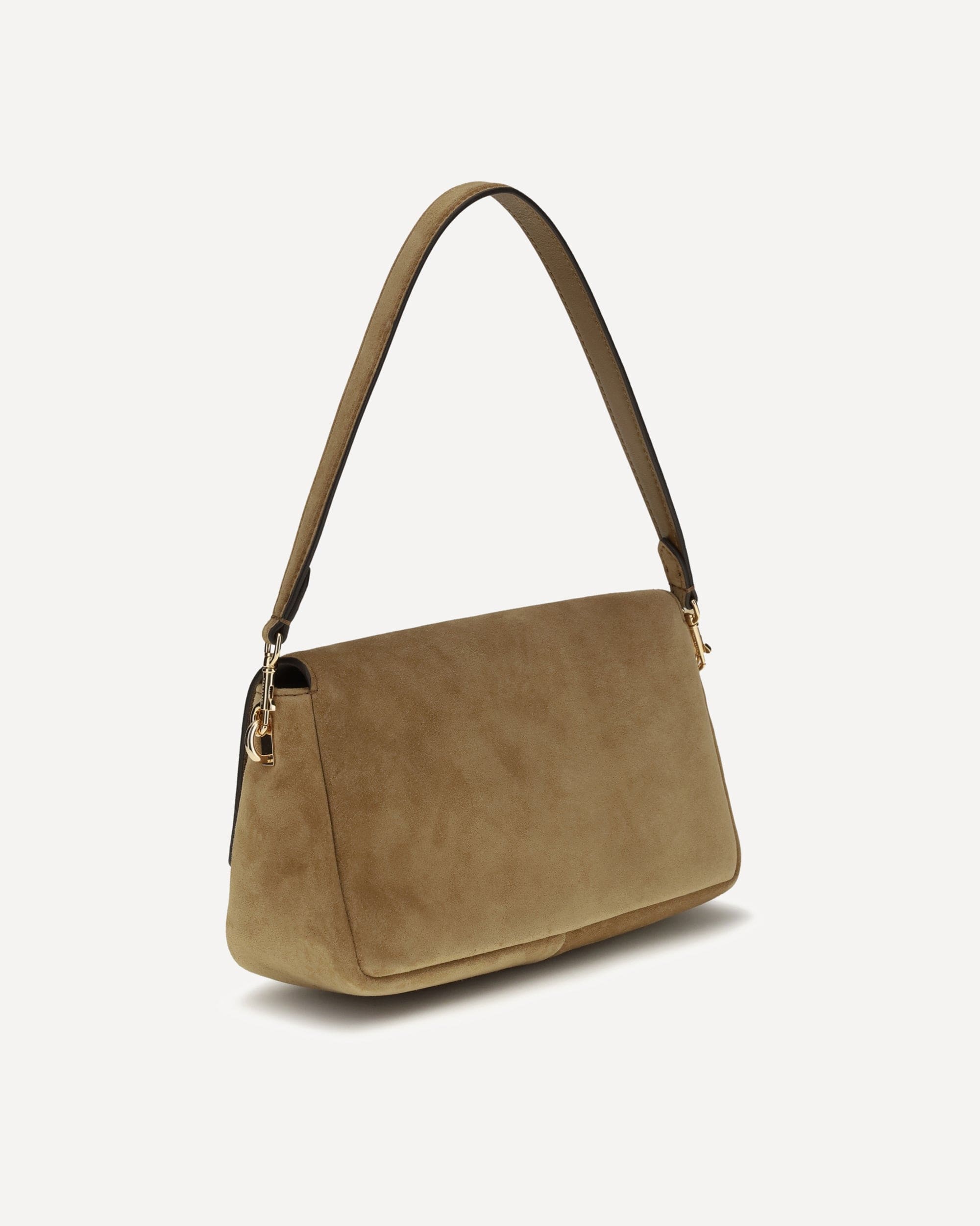 Tory Burch Tory Burch Charlie Mini Suede Shoulder Bag