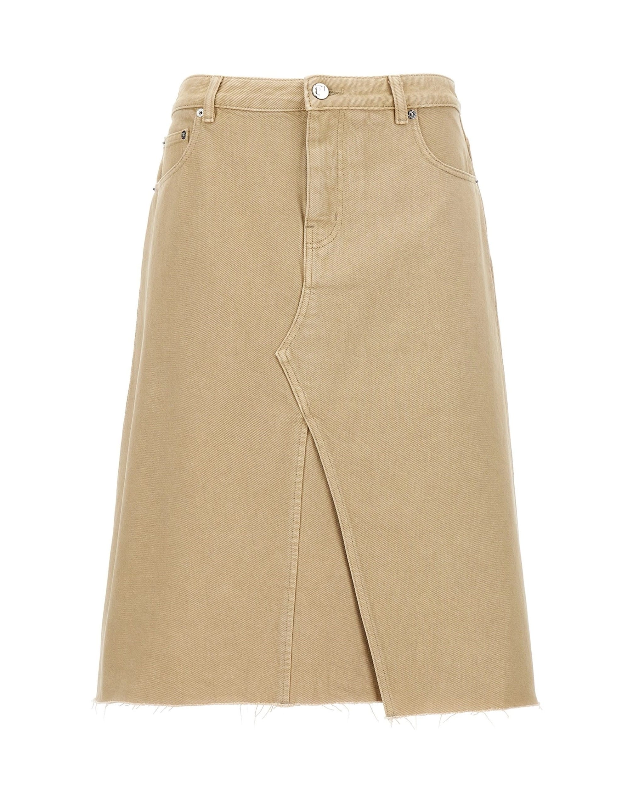 Tory Burch Tory Burch Deconstructed Midi Skirt