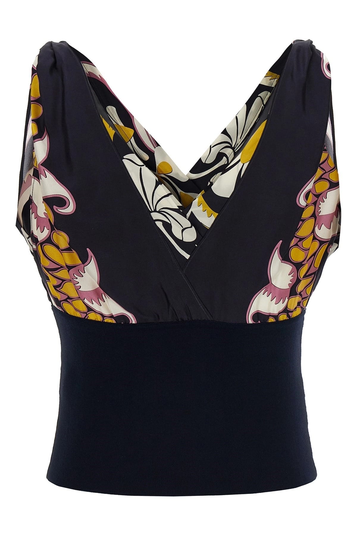 Tory Burch Tory Burch Printed Silk Top